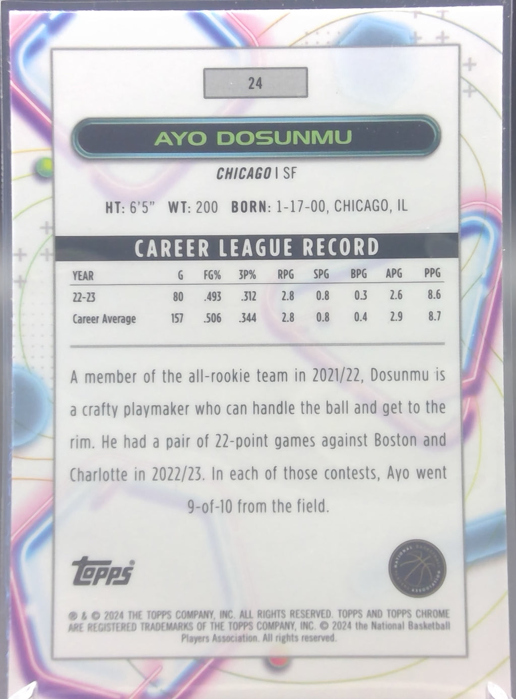 Ayo Dosunmu #24