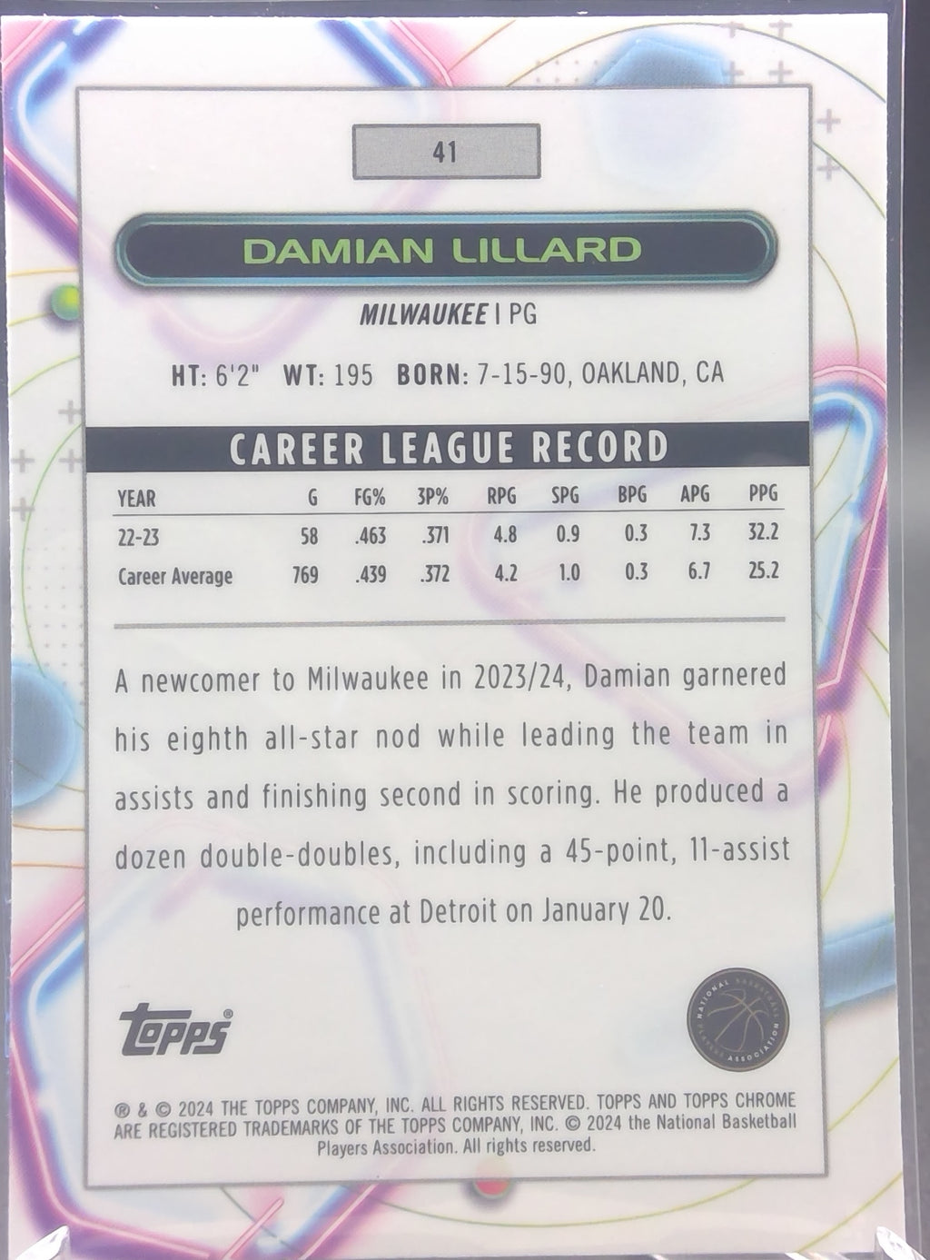 Damian Lillard #41