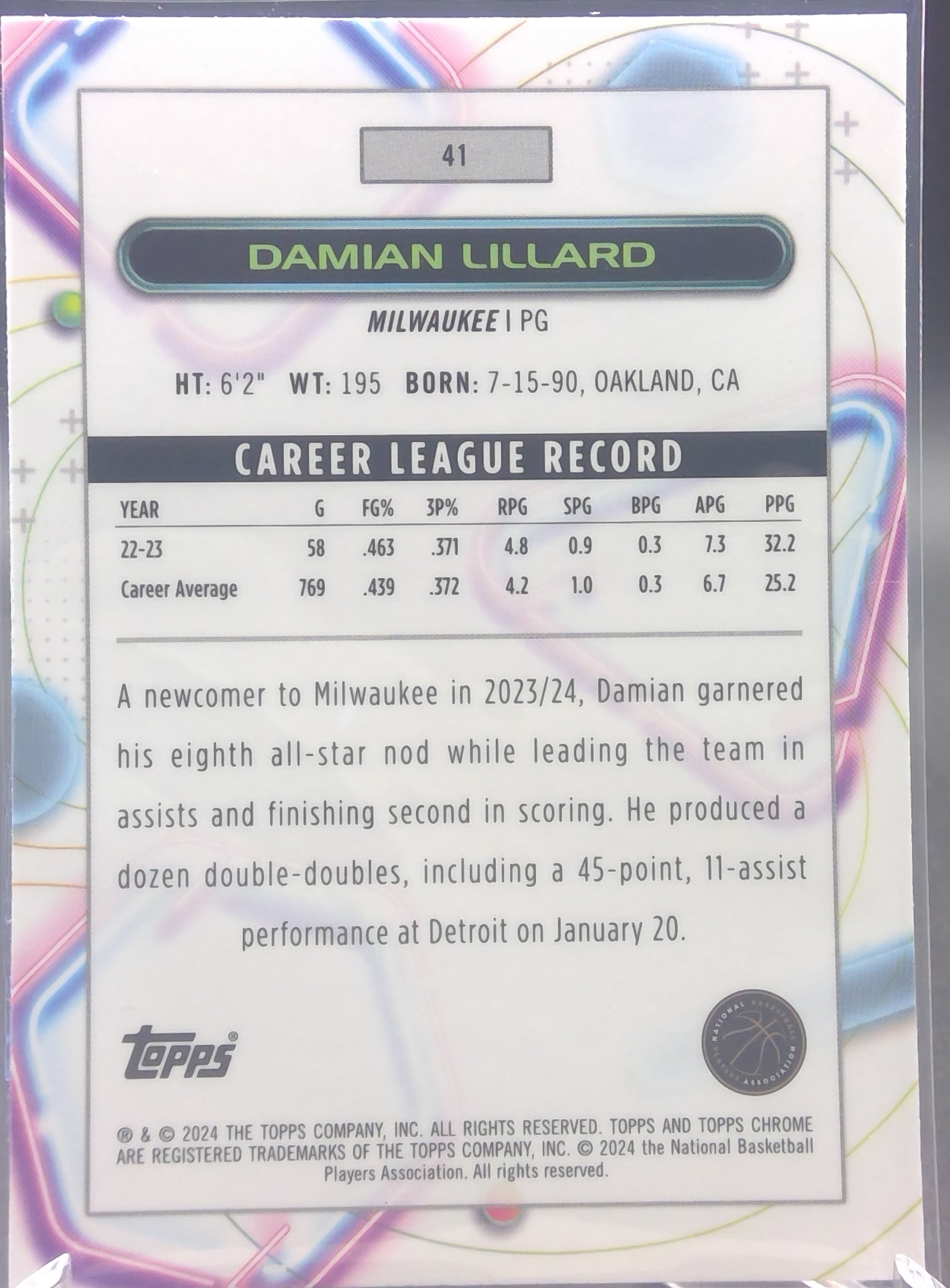Damian Lillard #41