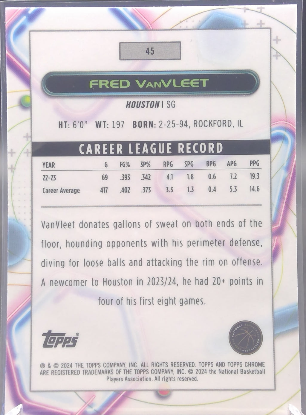 Fred VanVleet #45