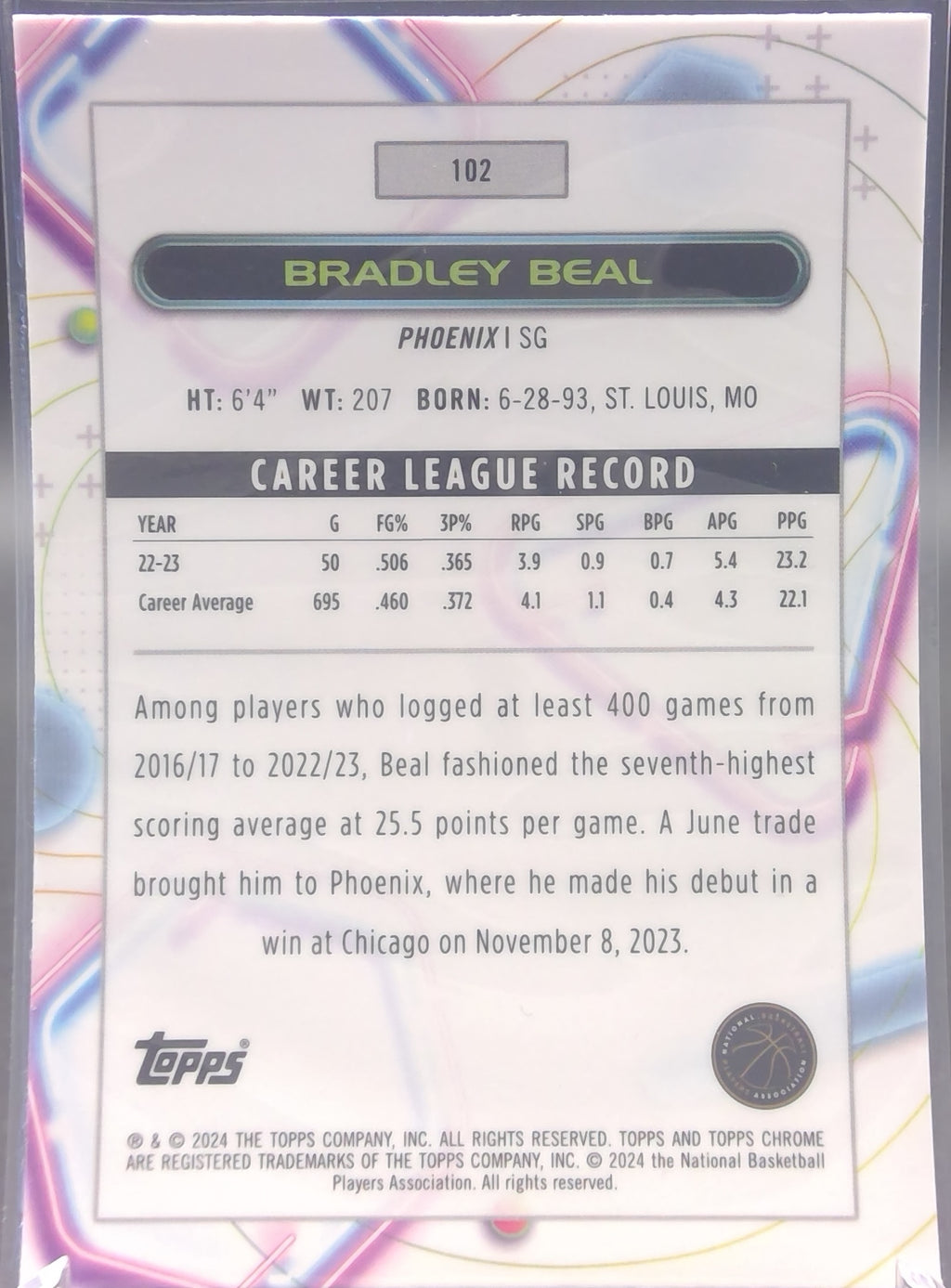 Bradley Beal #102