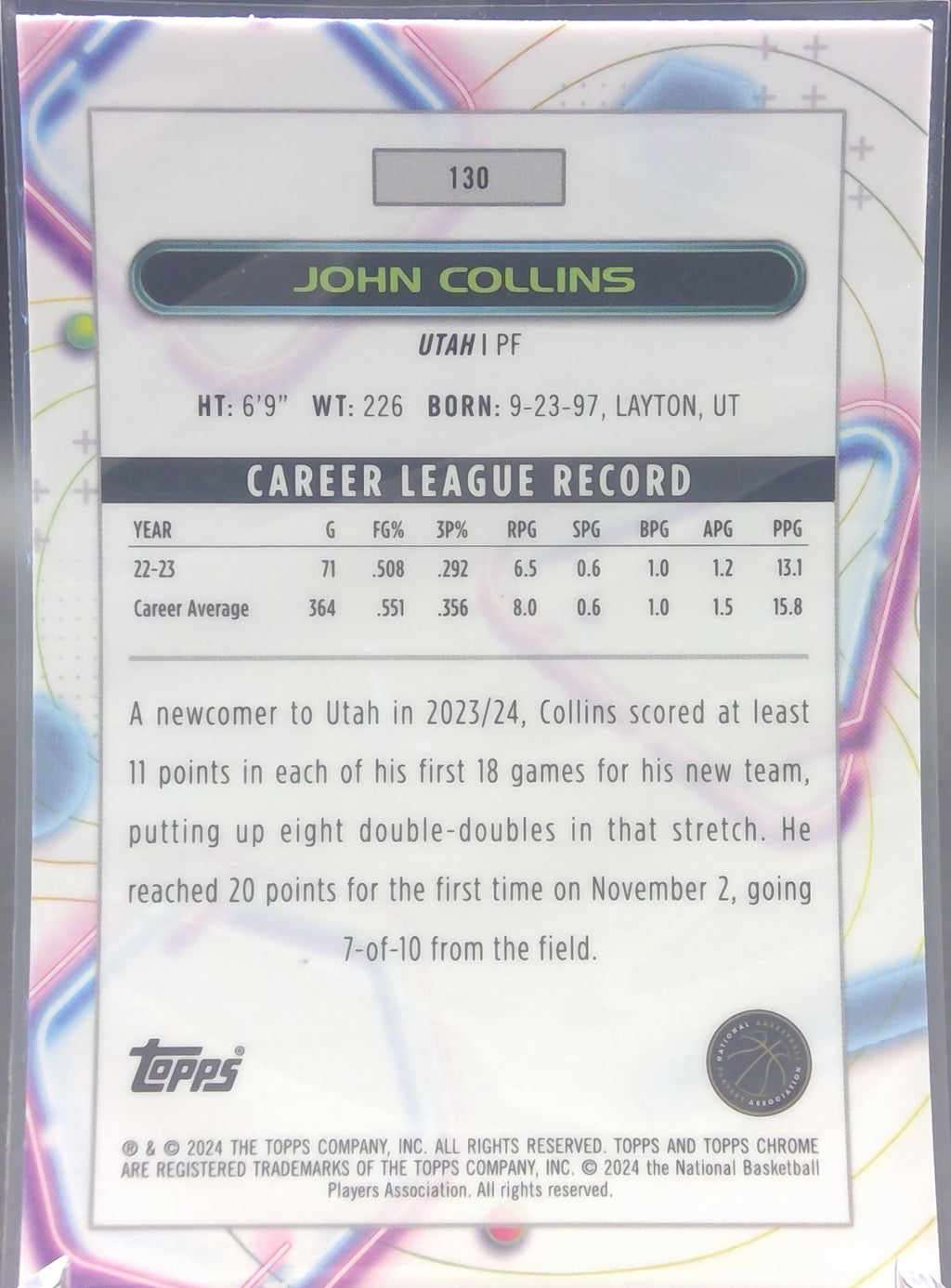 John Collins #130