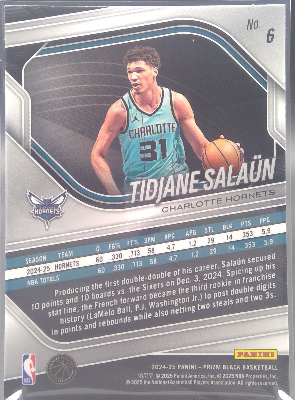 Tidjane Salaun #6