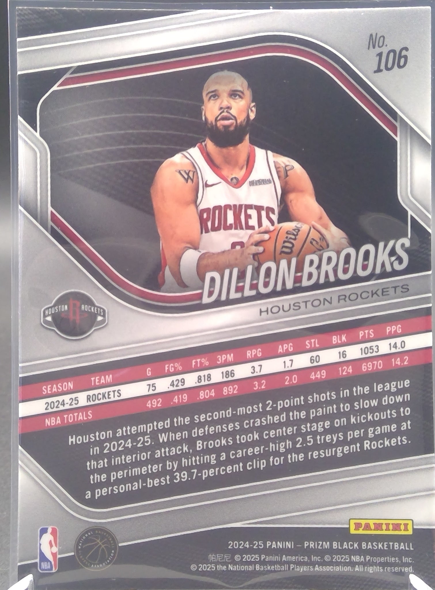 Dillon Brooks #106