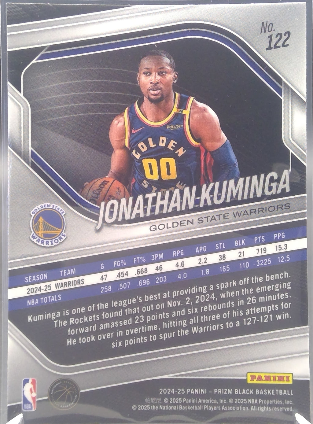 Jonathan Kuminga #122