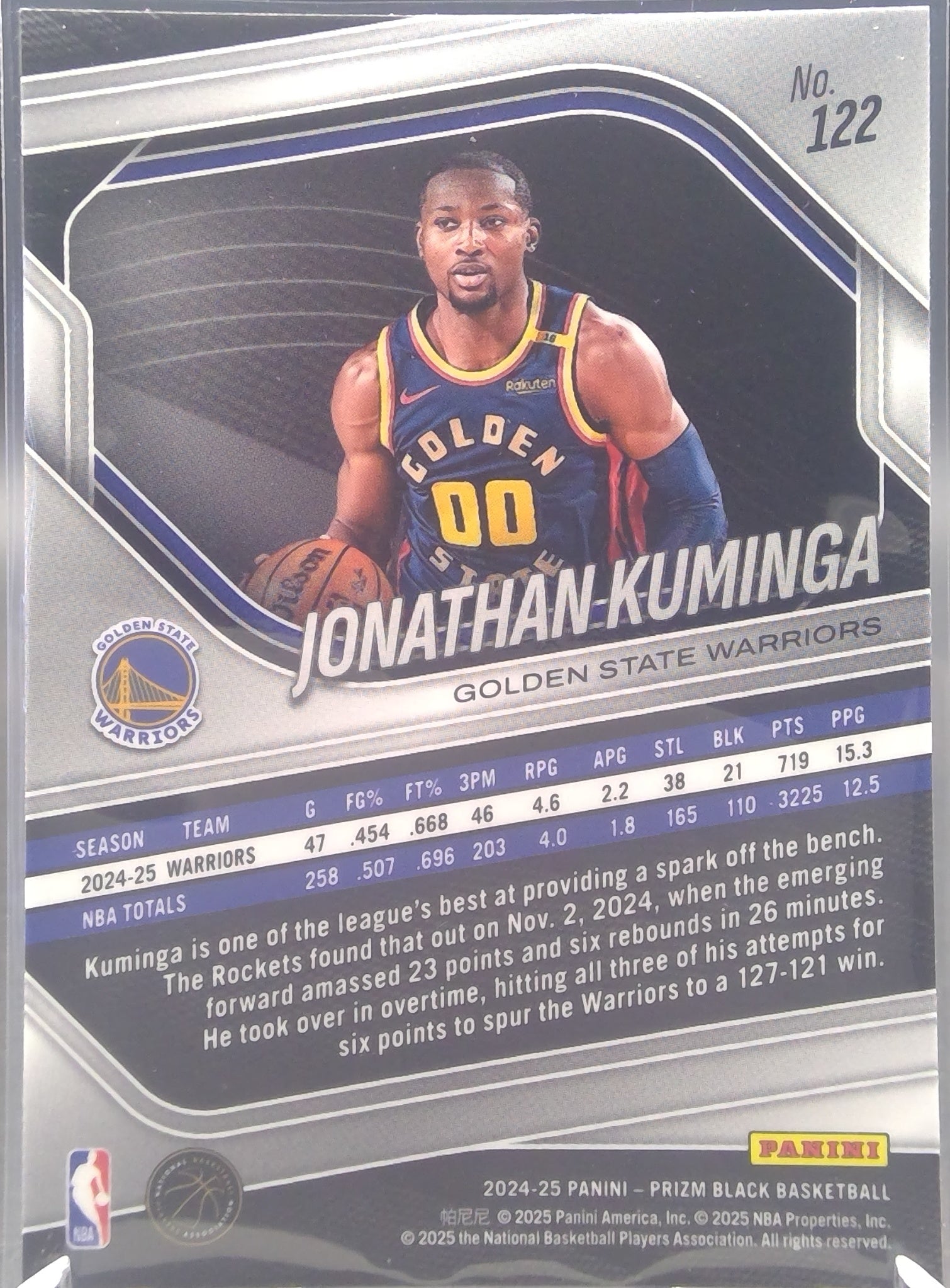 Jonathan Kuminga #122