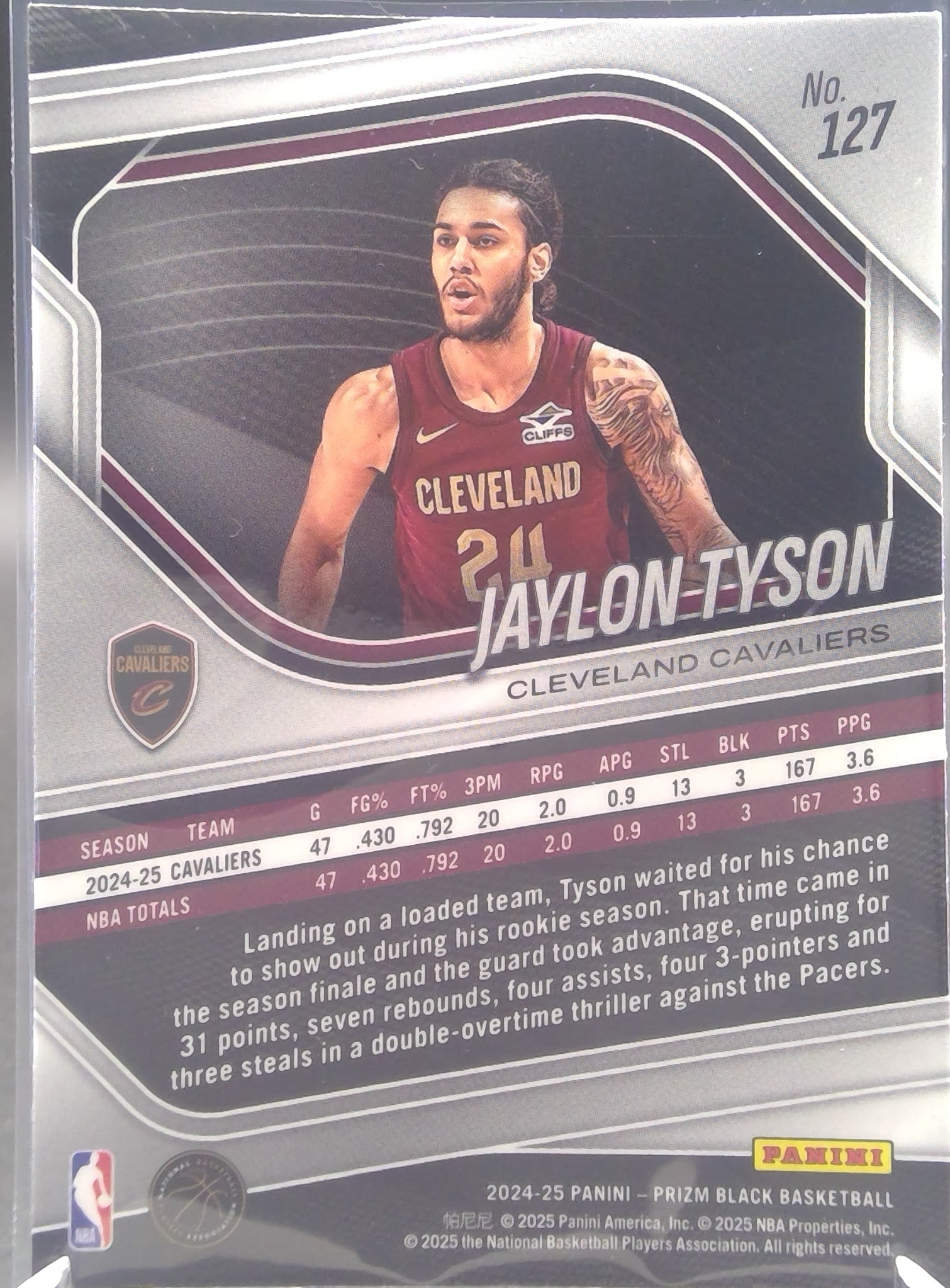 Jaylon Tyson #127