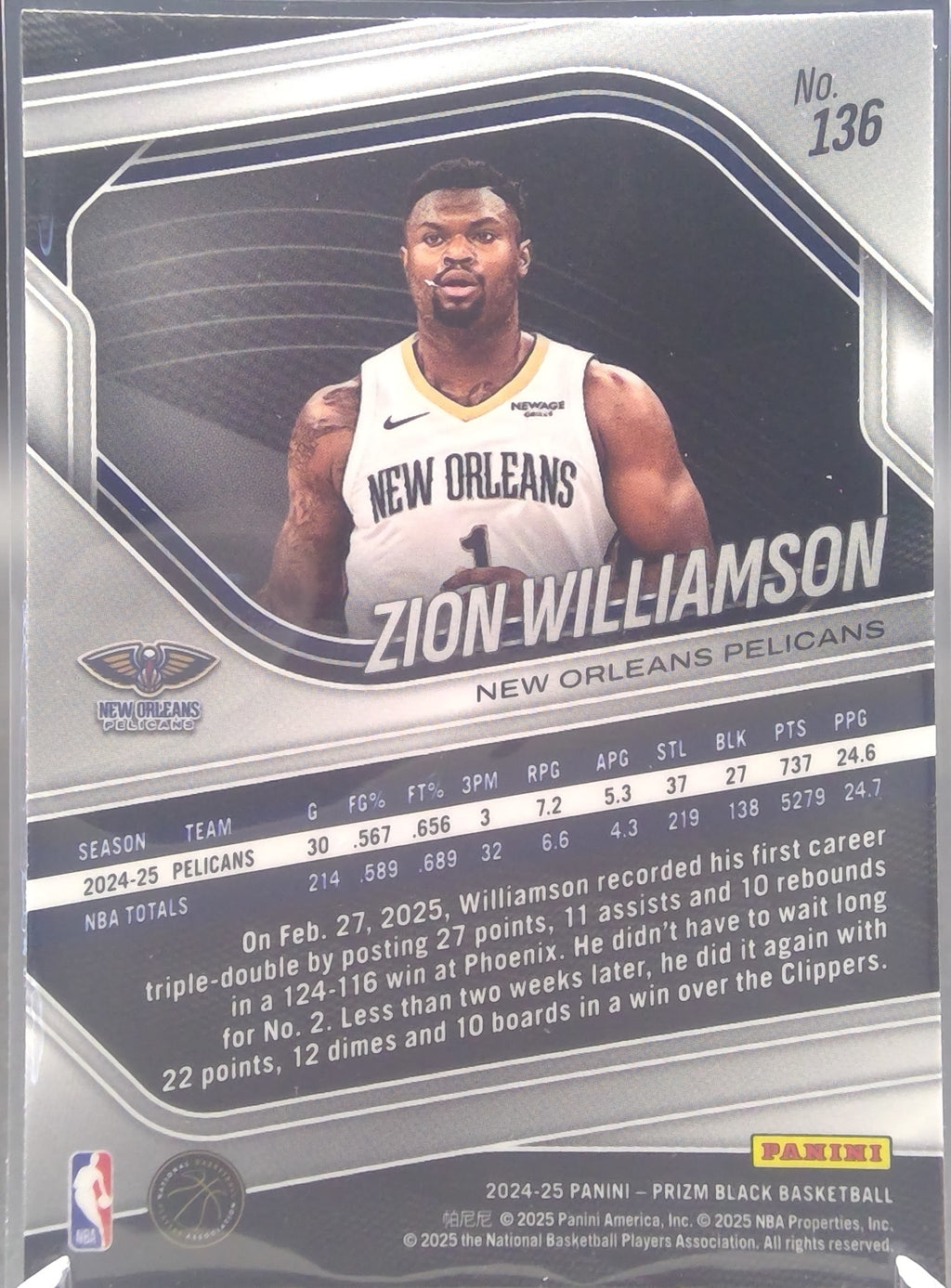 Zion Williamson #136