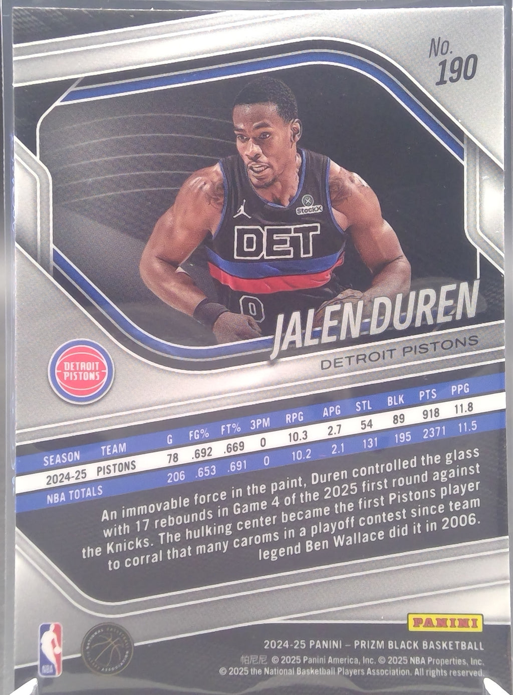 Jalen Duren #190