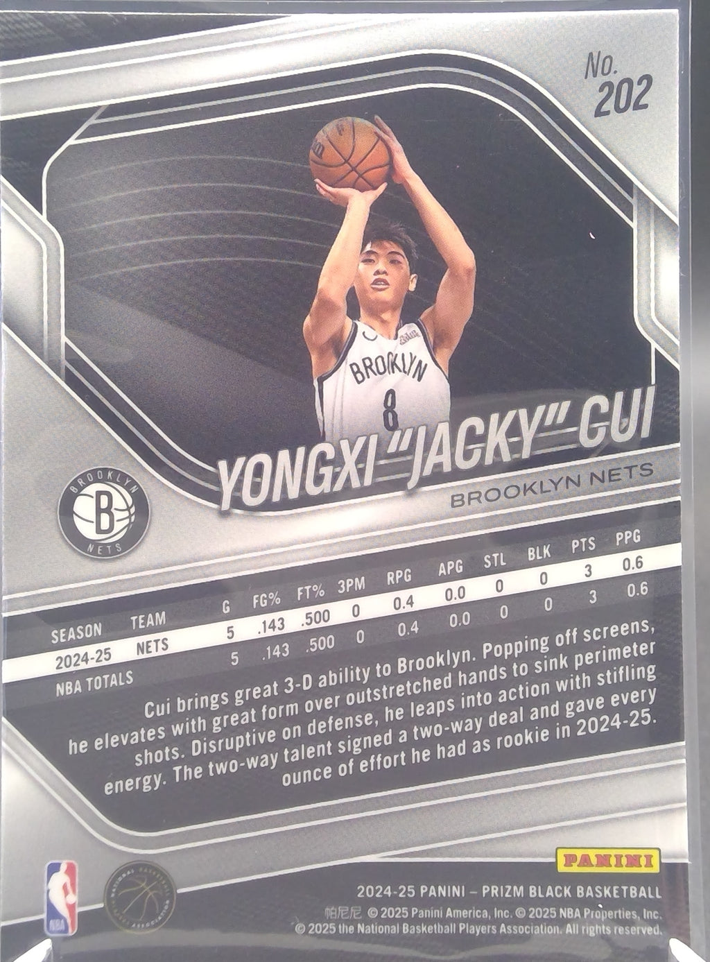 Yongxi "Jacky" Cui #202