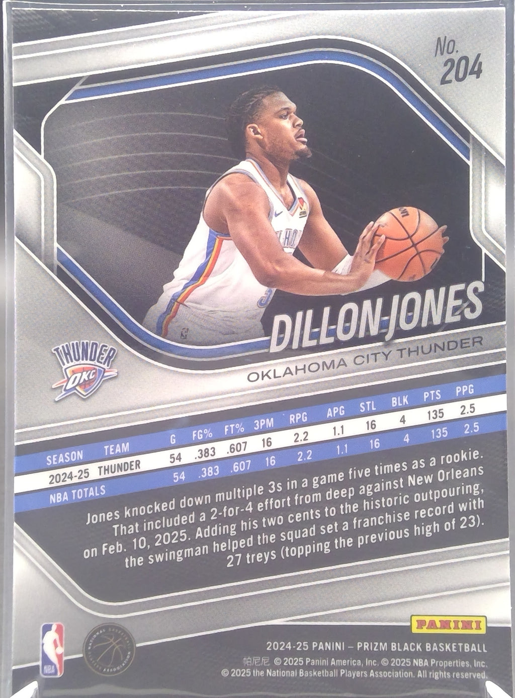 Dillon Jones #204