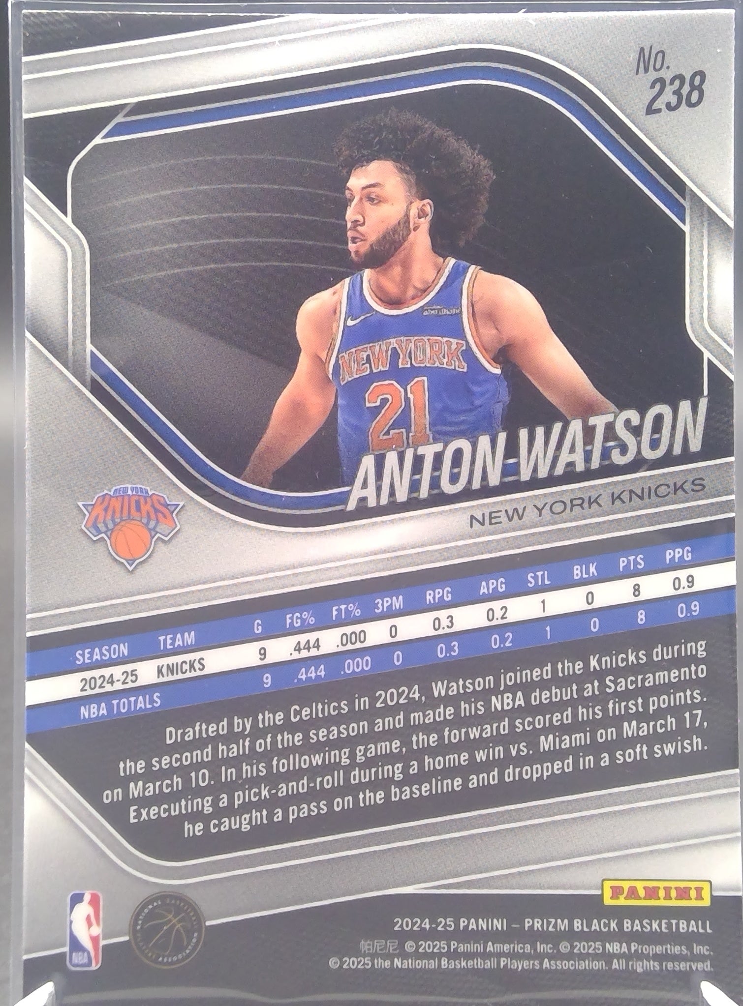 Anton Watson #238