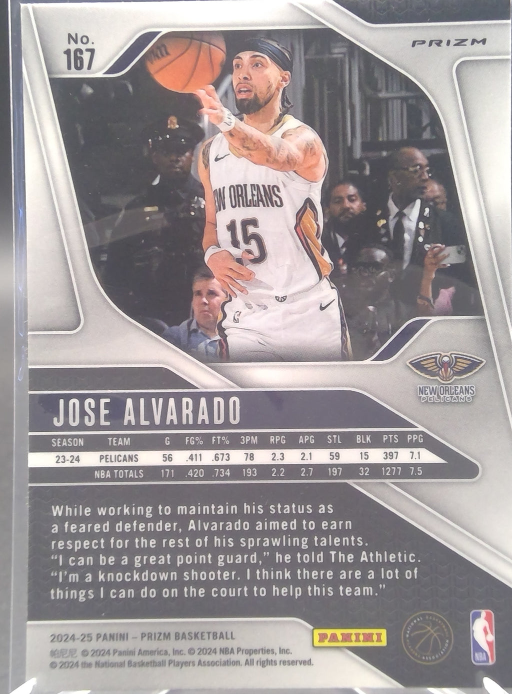Jose Alvarado #167