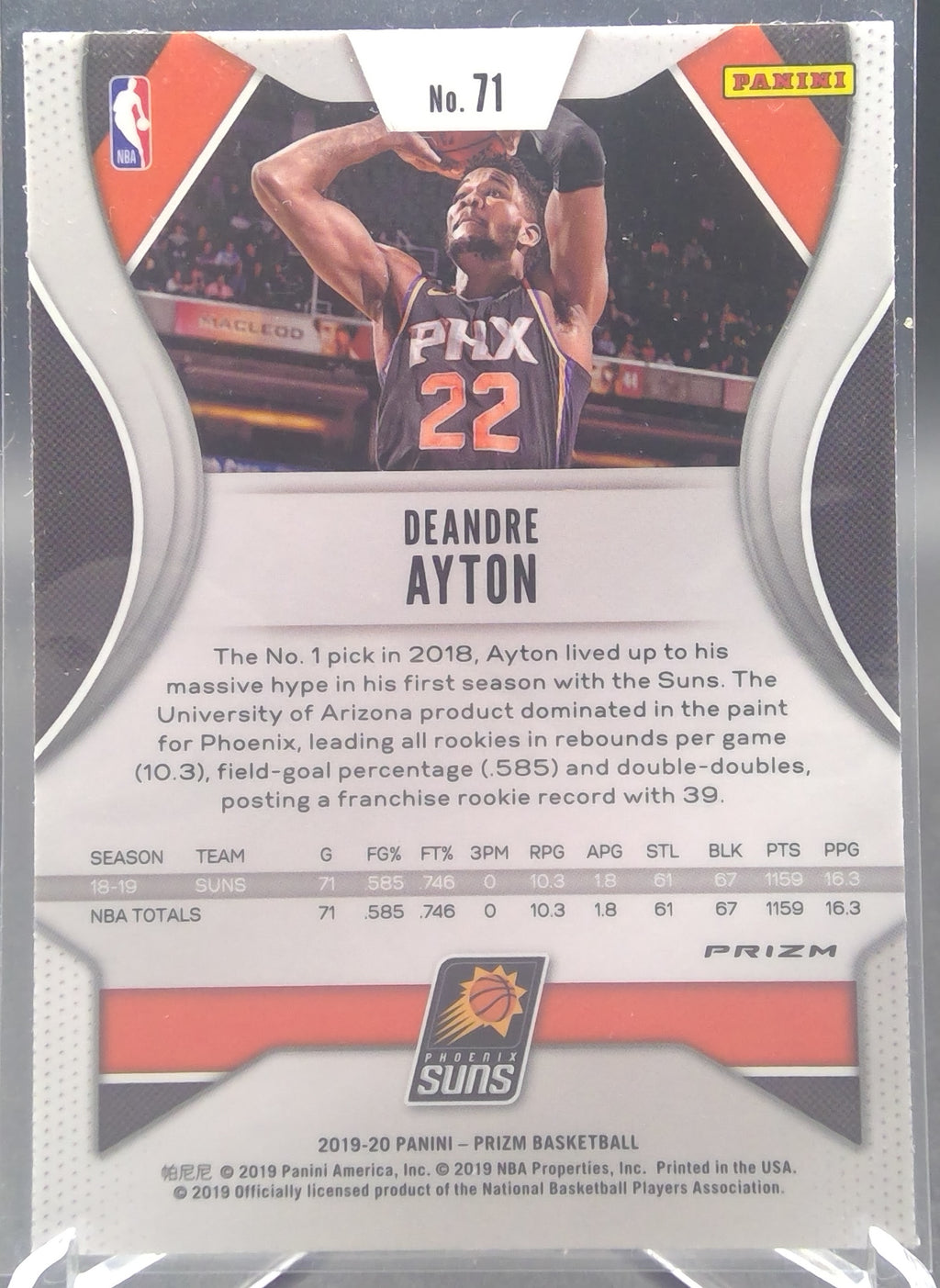 DeAndre Ayton #71
