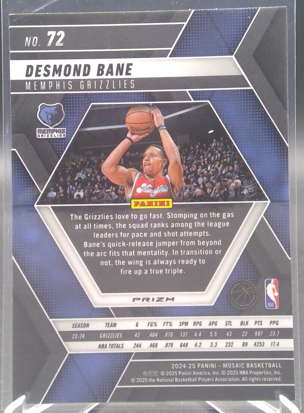 Desmond Bane #72