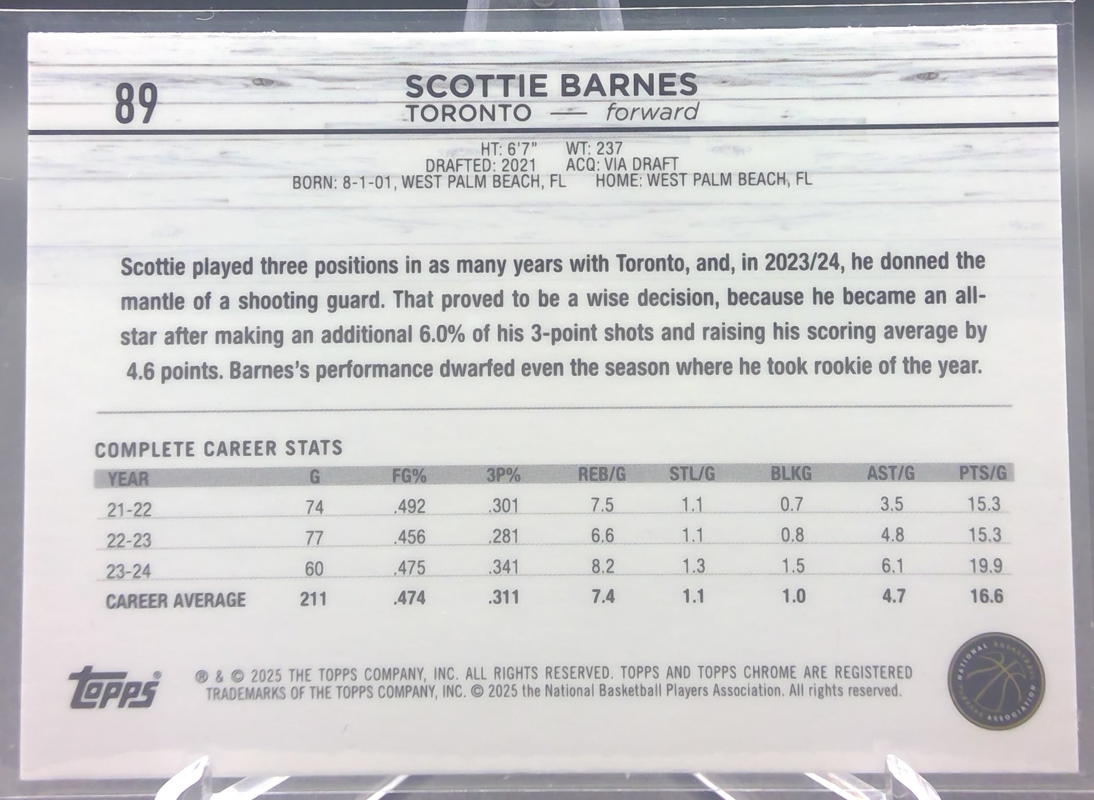 Scottie Barnes #89