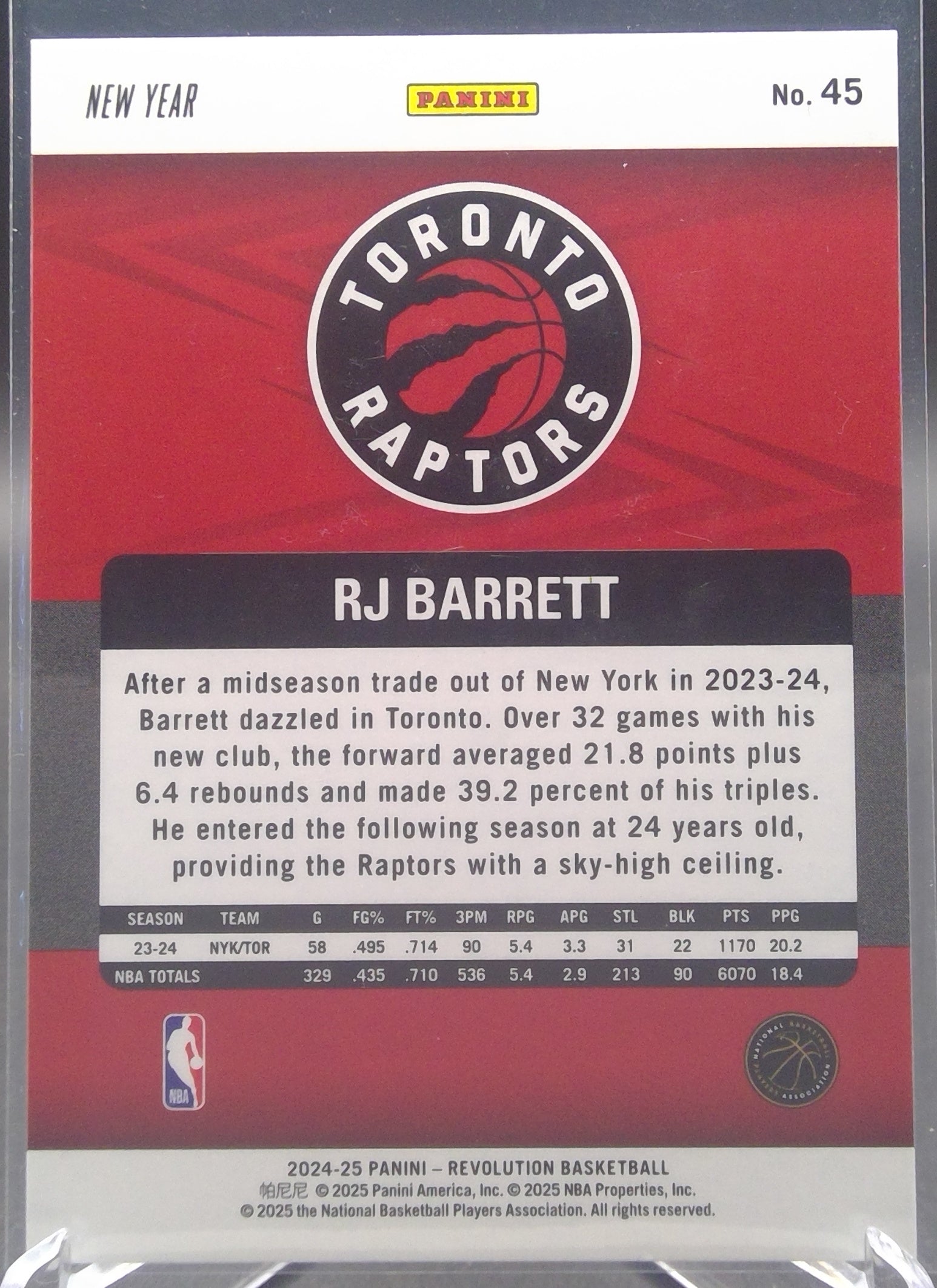 RJ Barrett #45