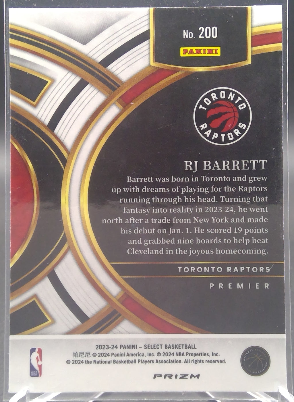 RJ Barrett #200