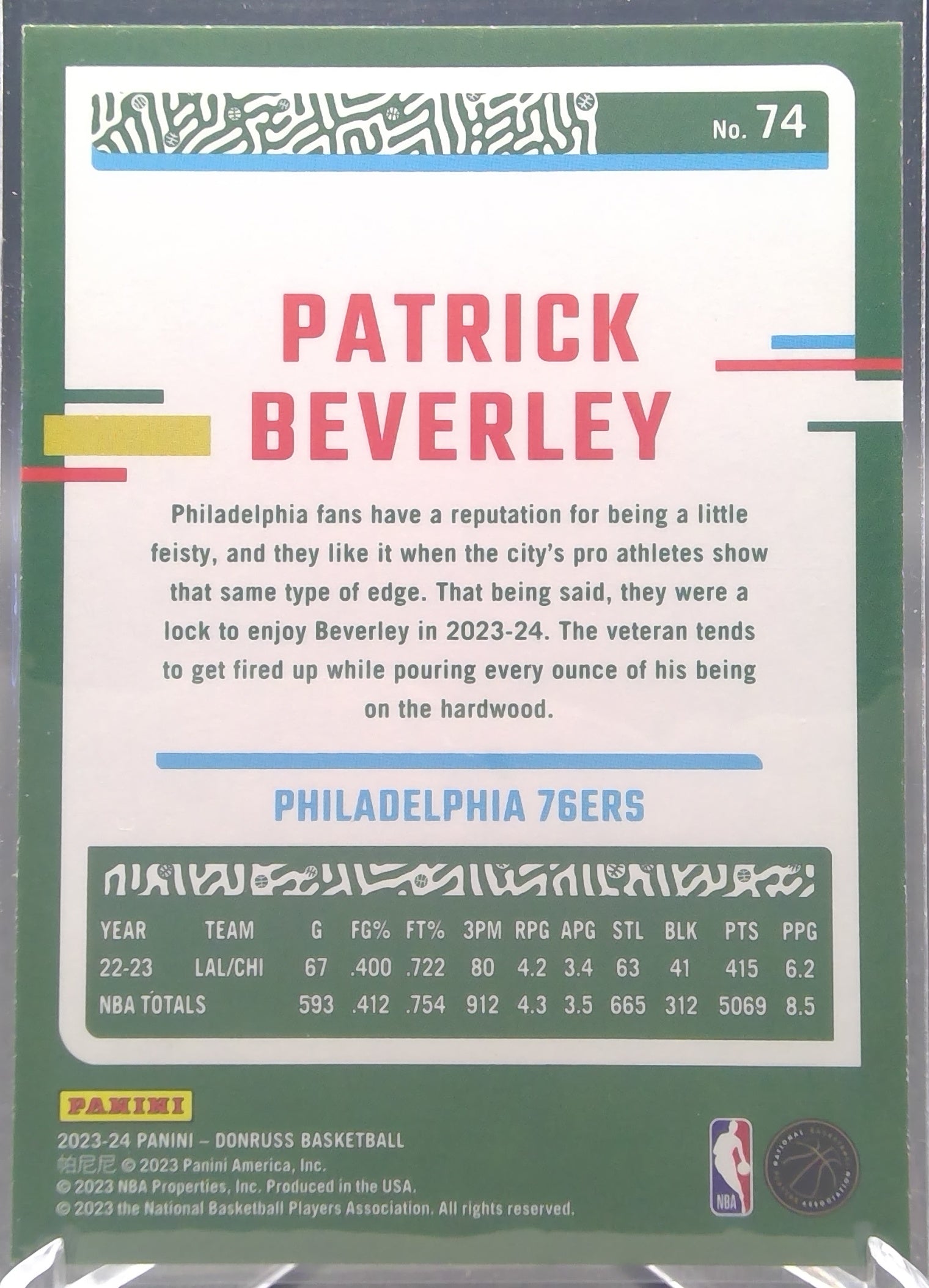 Patrick Beverley #74