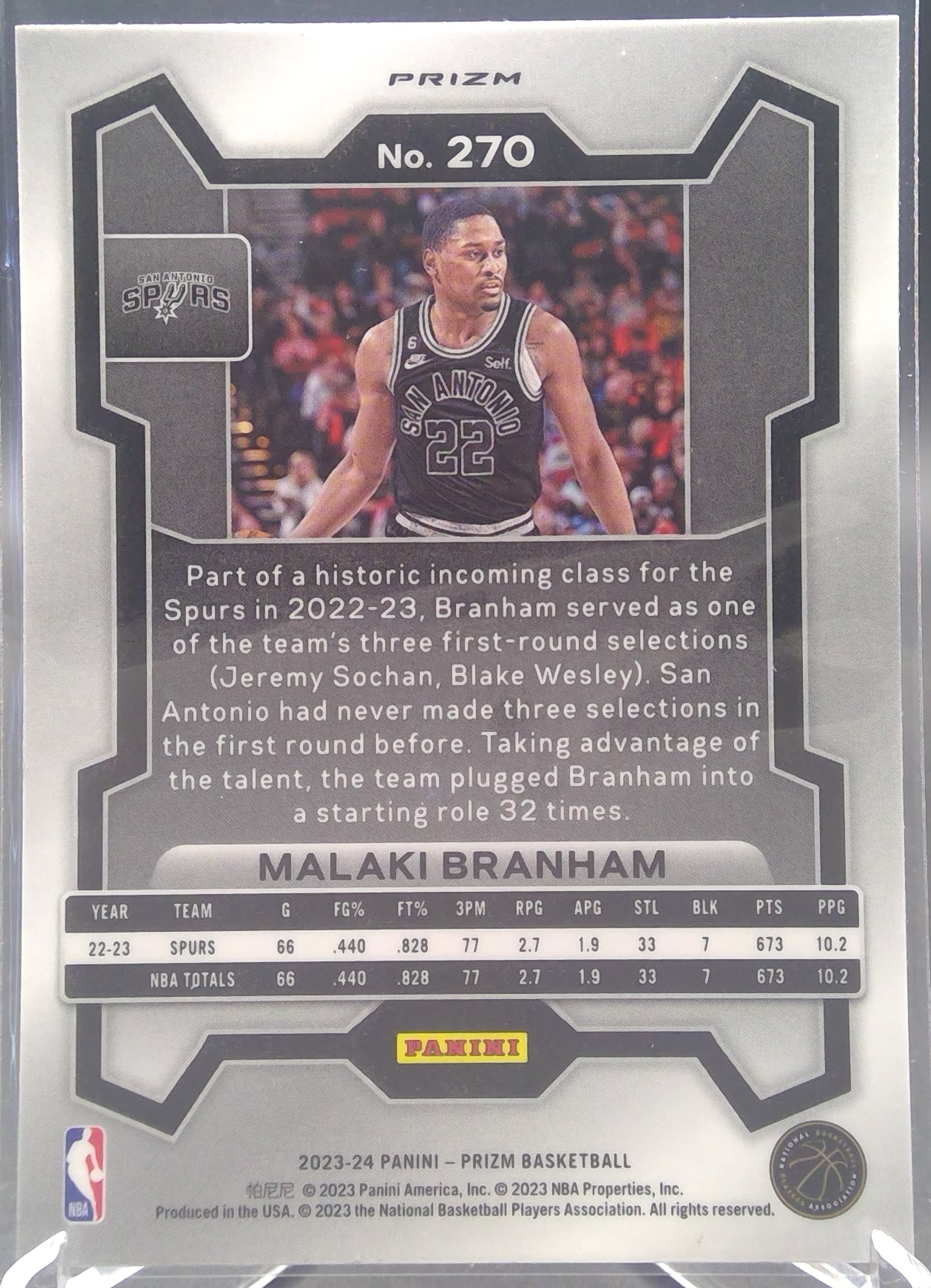 Malaki Branham #270