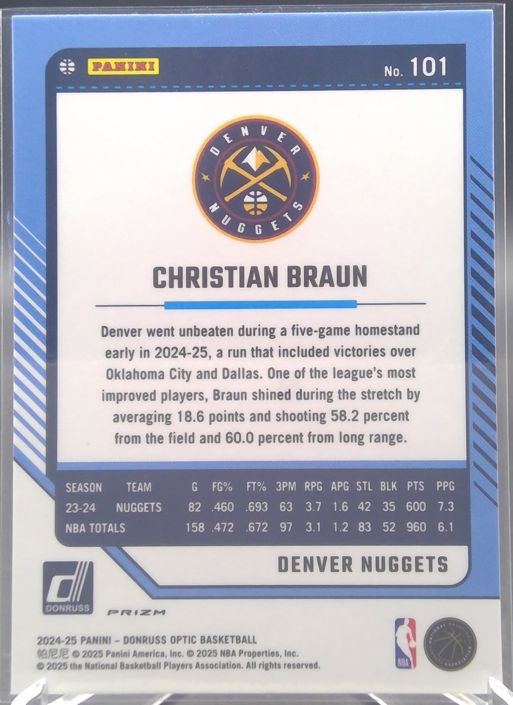 Christian Braun #101