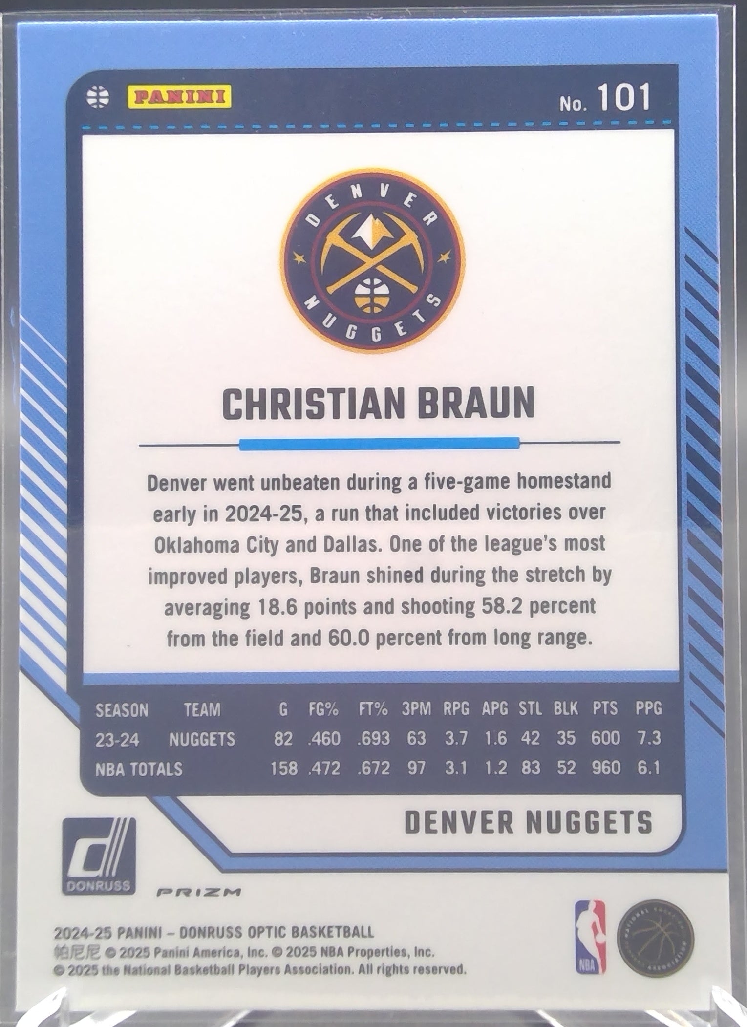 Christian Braun #101