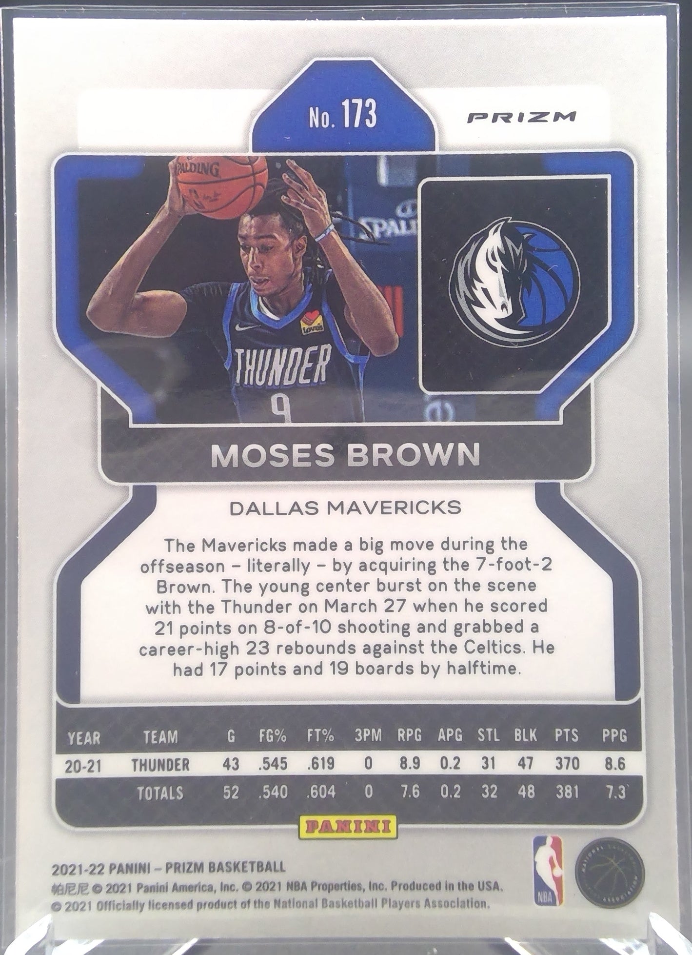 Moses Brown #173