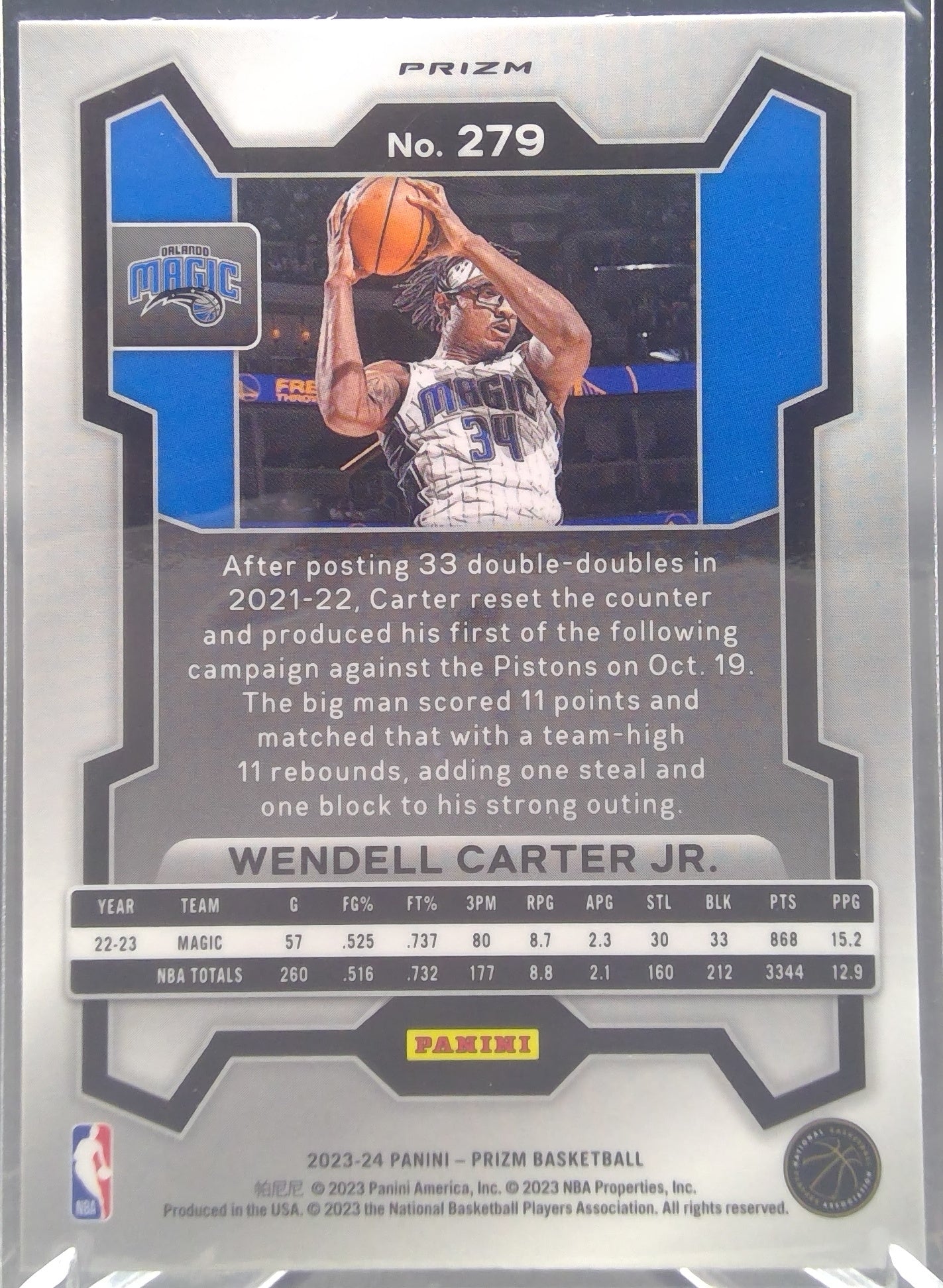 Wendell Carter Jr. #279