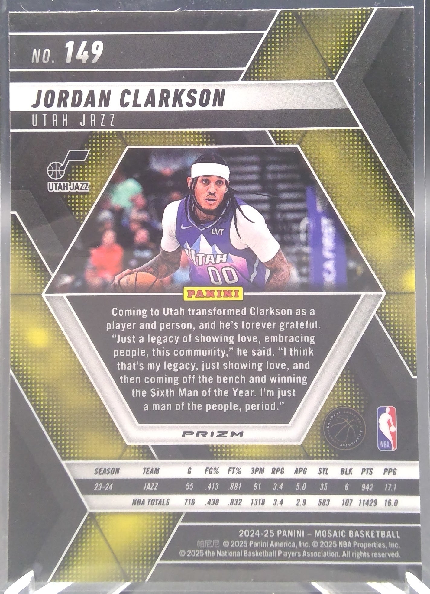 Jordan Clarkson #149