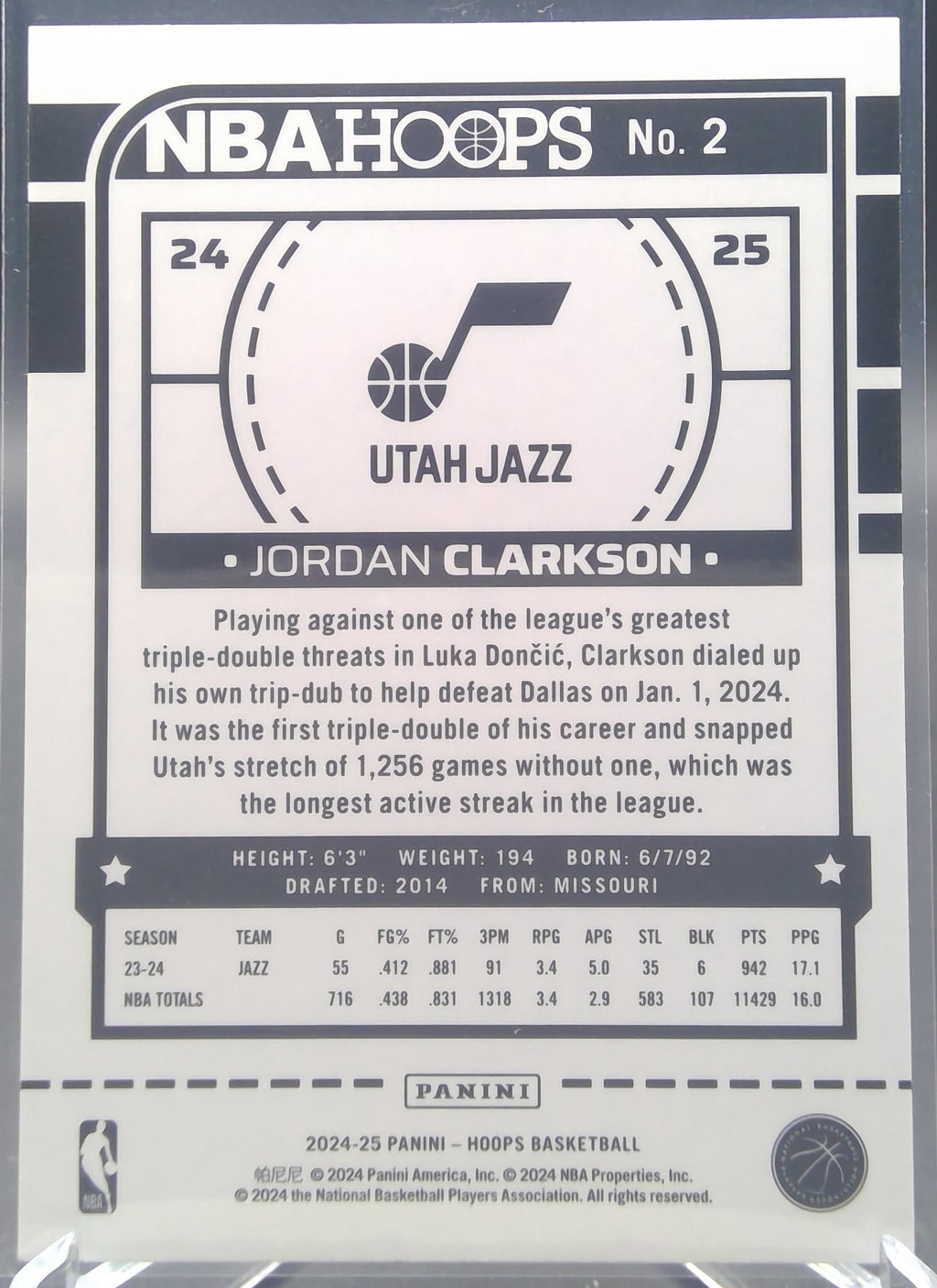 Jordan Clarkson #2