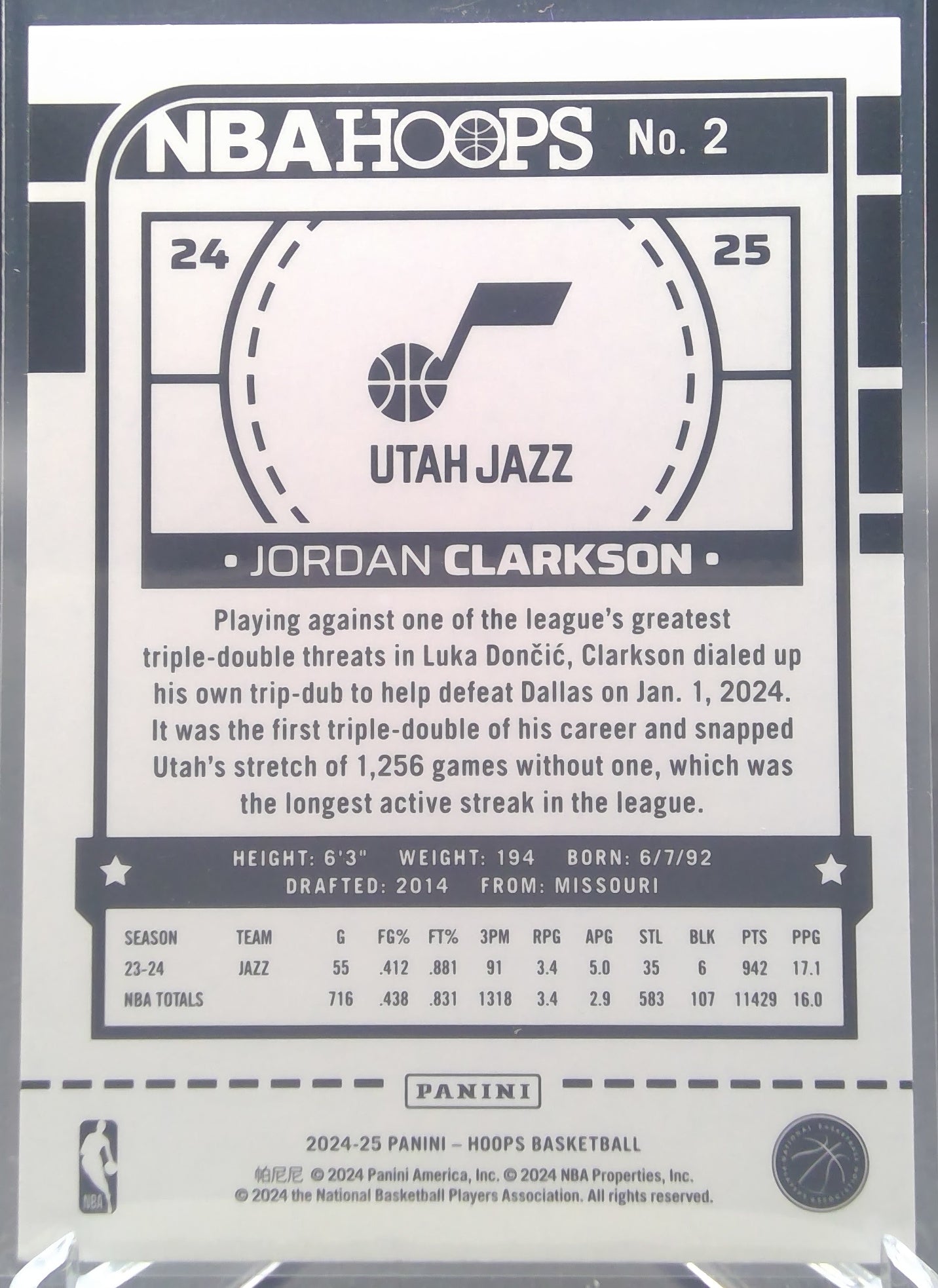Jordan Clarkson #2
