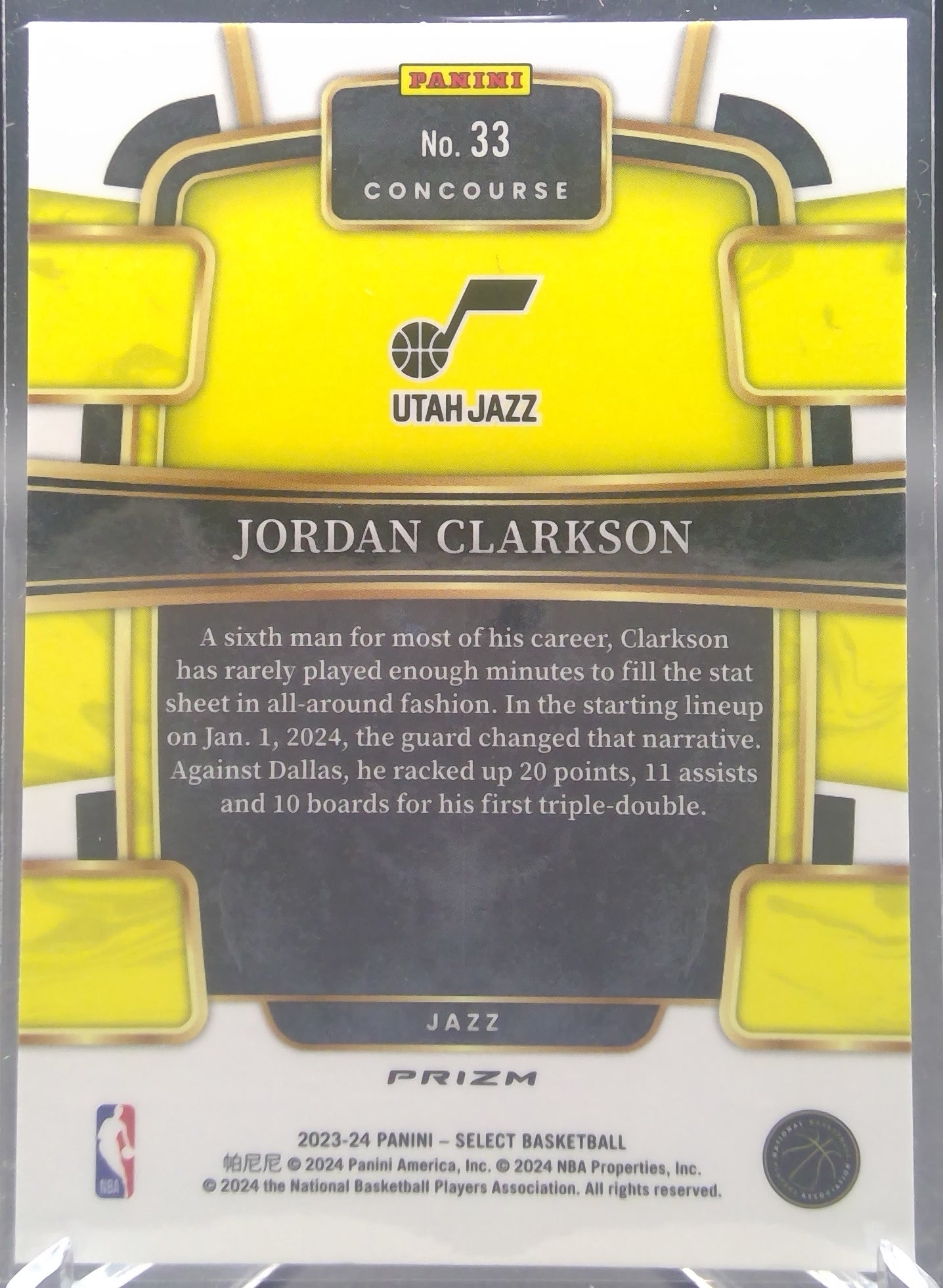 Jordan Clarkson #33
