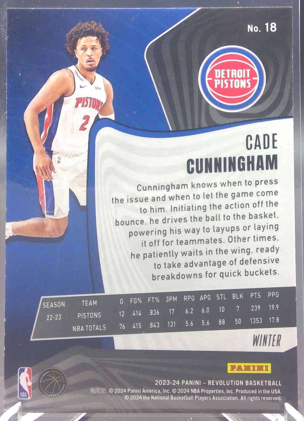Cade Cunningham #18