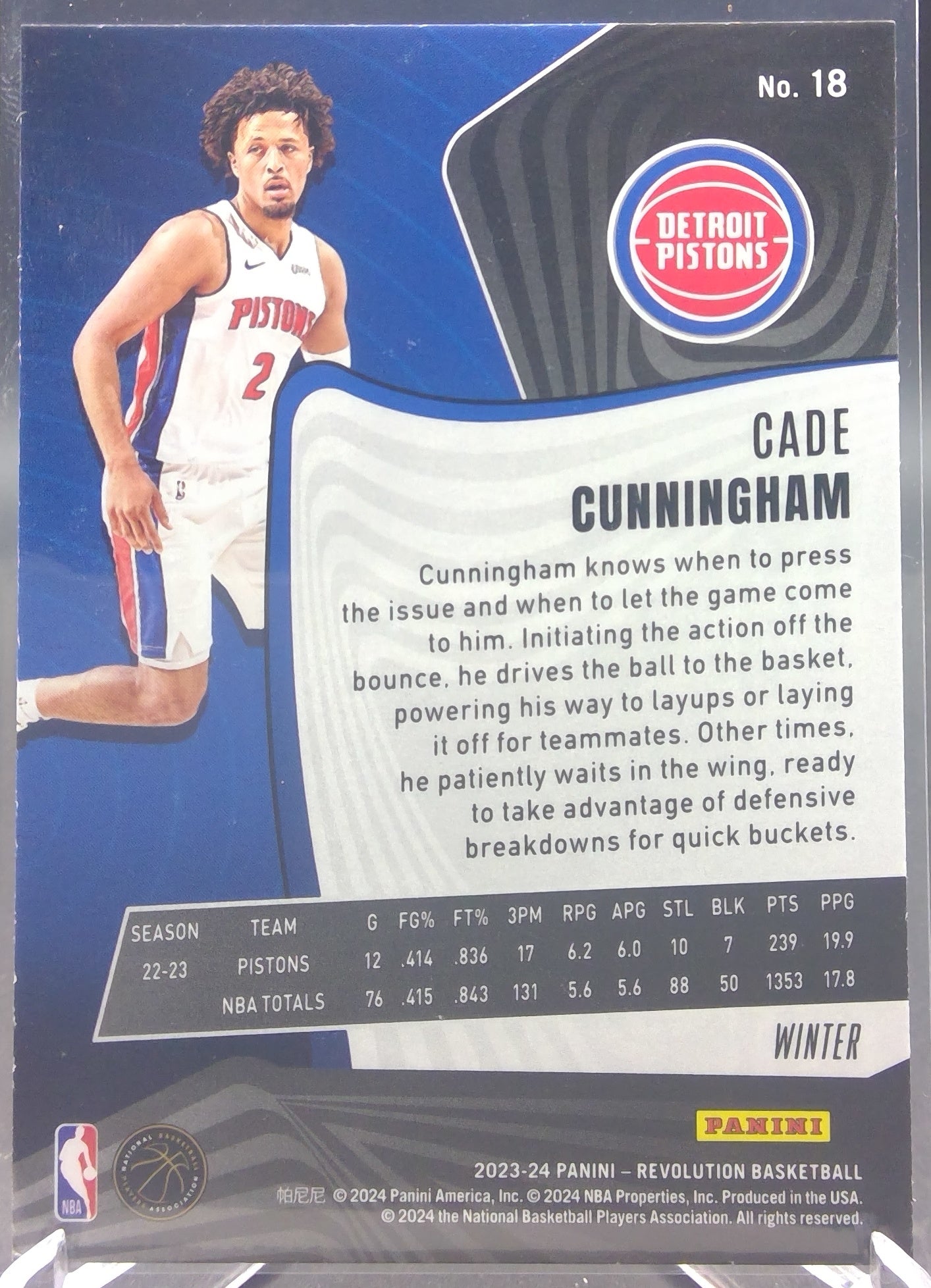 Cade Cunningham #18