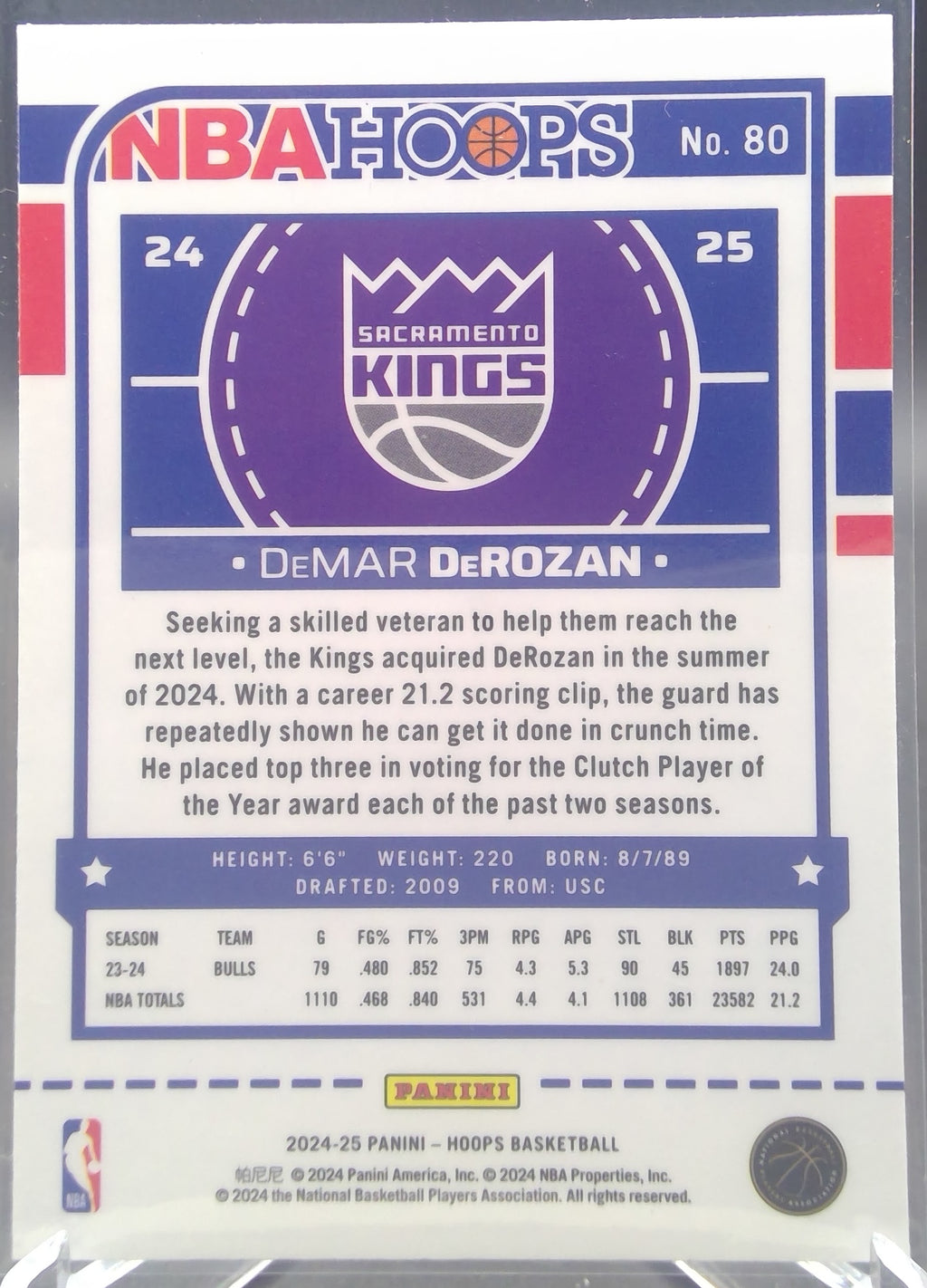 DeMar DeRozan #80