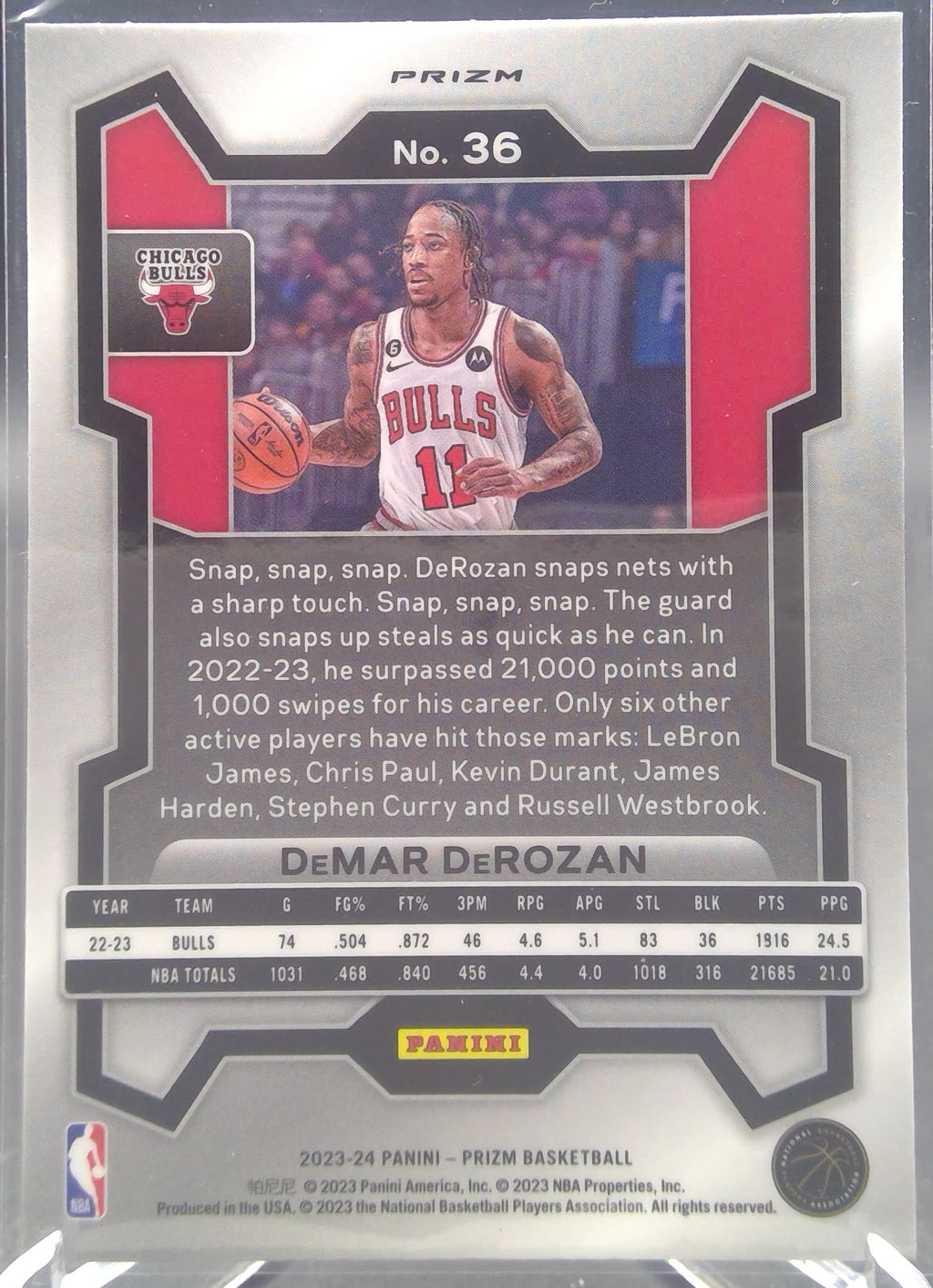 DeMar DeRozan #36