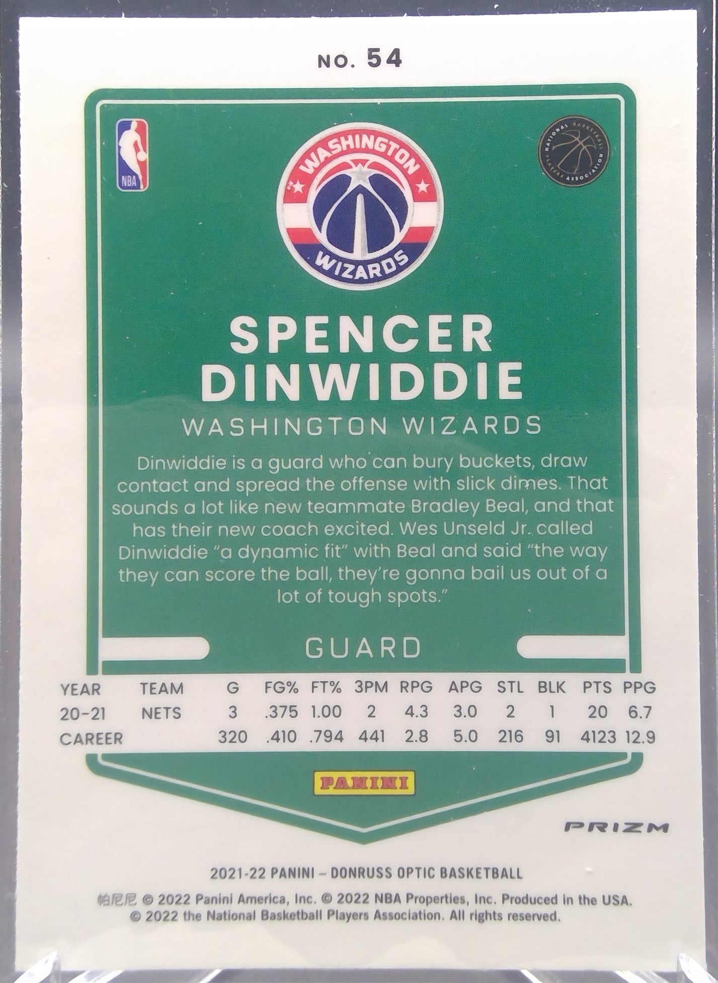 Spencer Dinwiddie #54