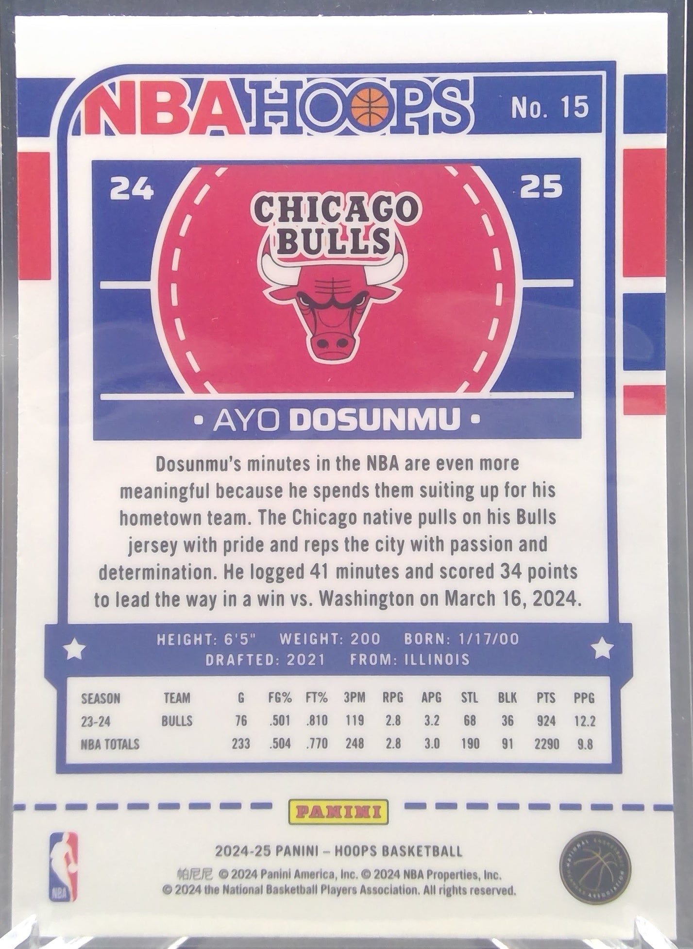 Ayo Dosunmu #15