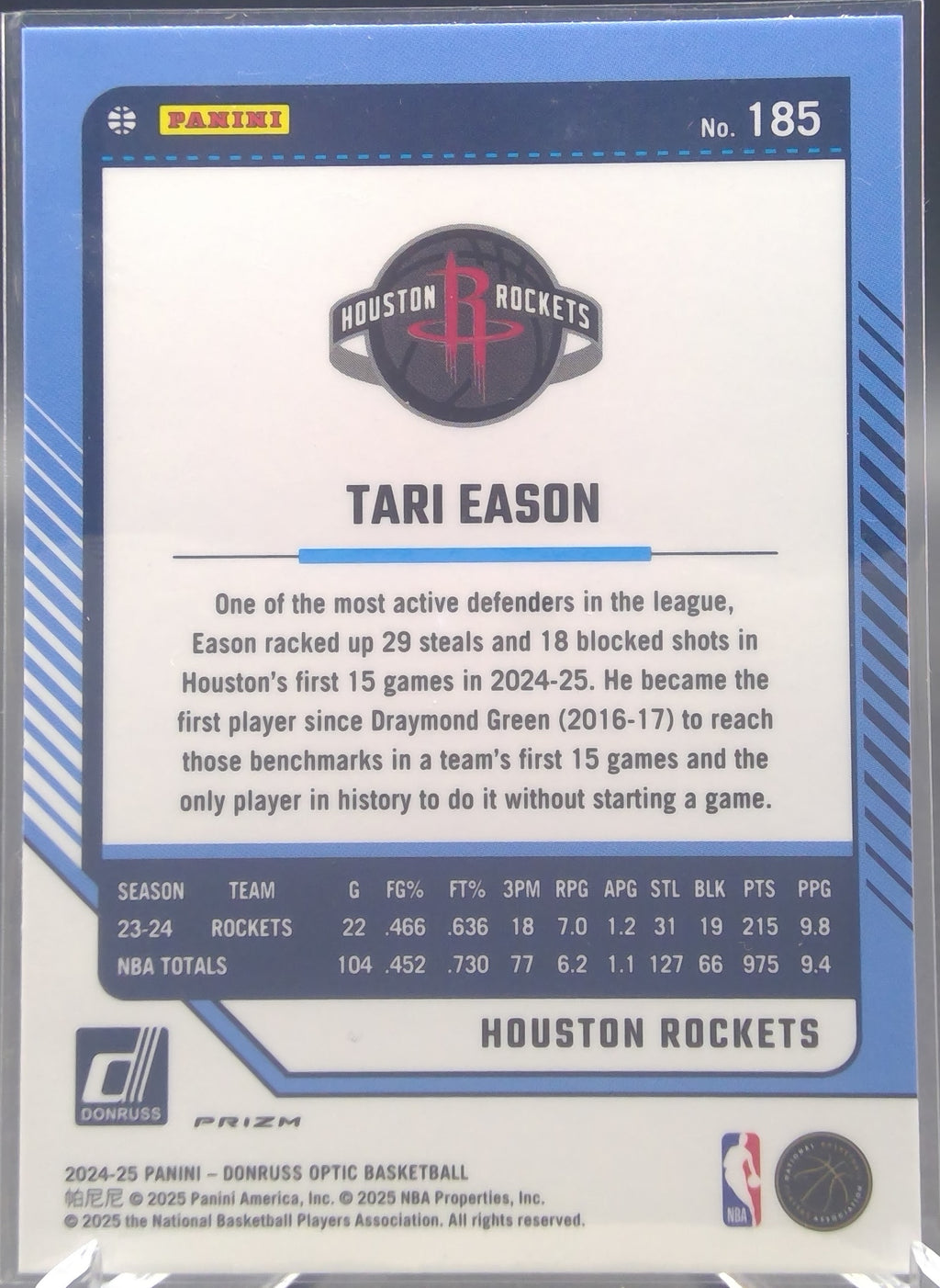 Tari Eason #185