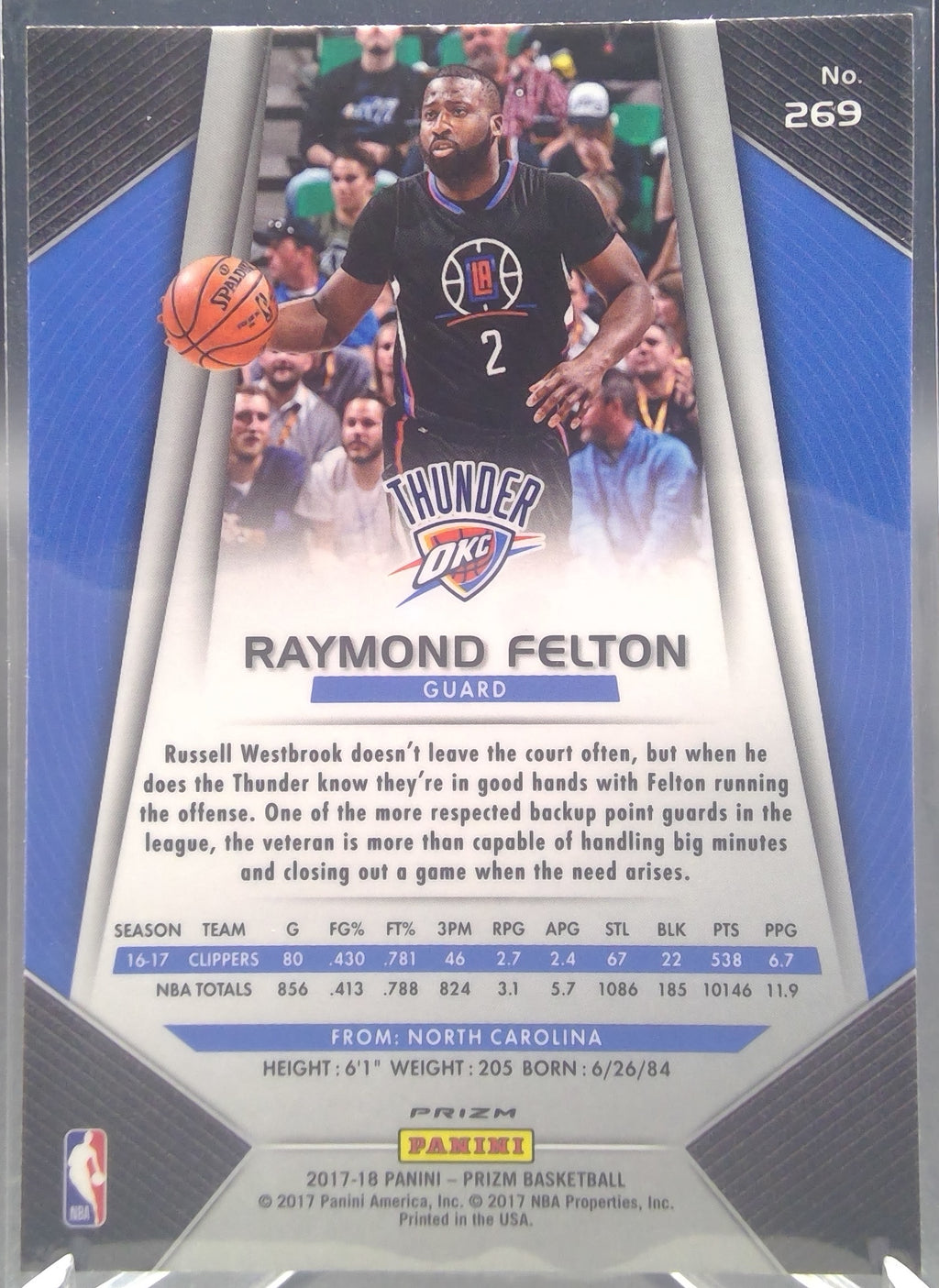 Raymond Felton  #269