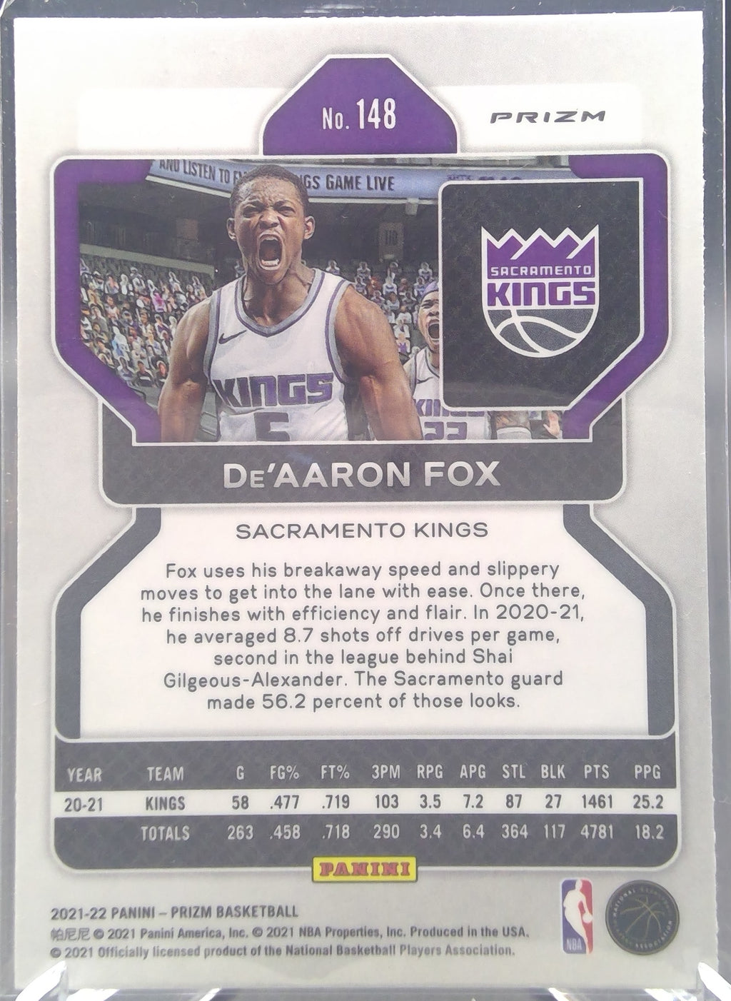De'Aaron Fox #148