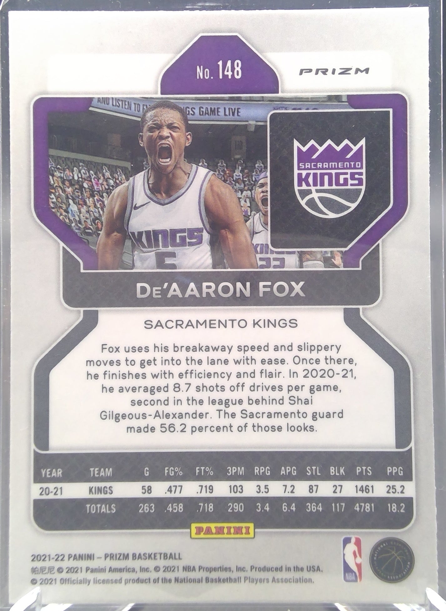 De'Aaron Fox #148