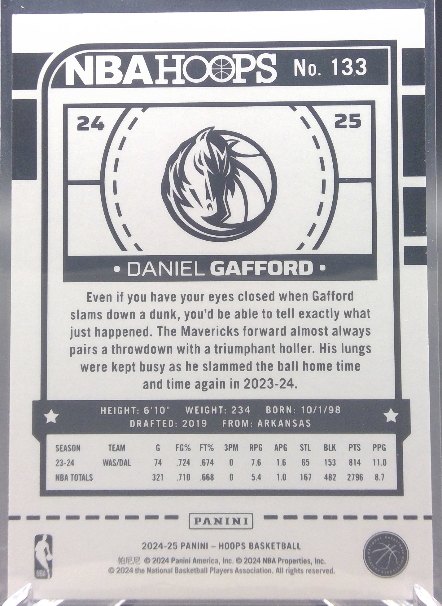 Daniel Gafford #133