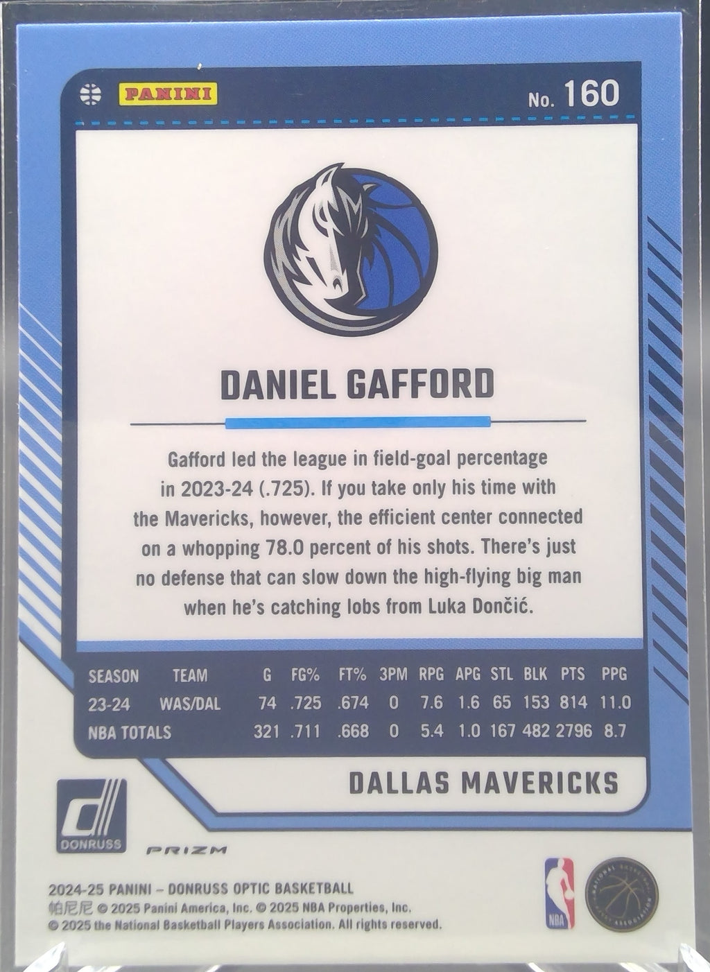 Daniel Gafford #160