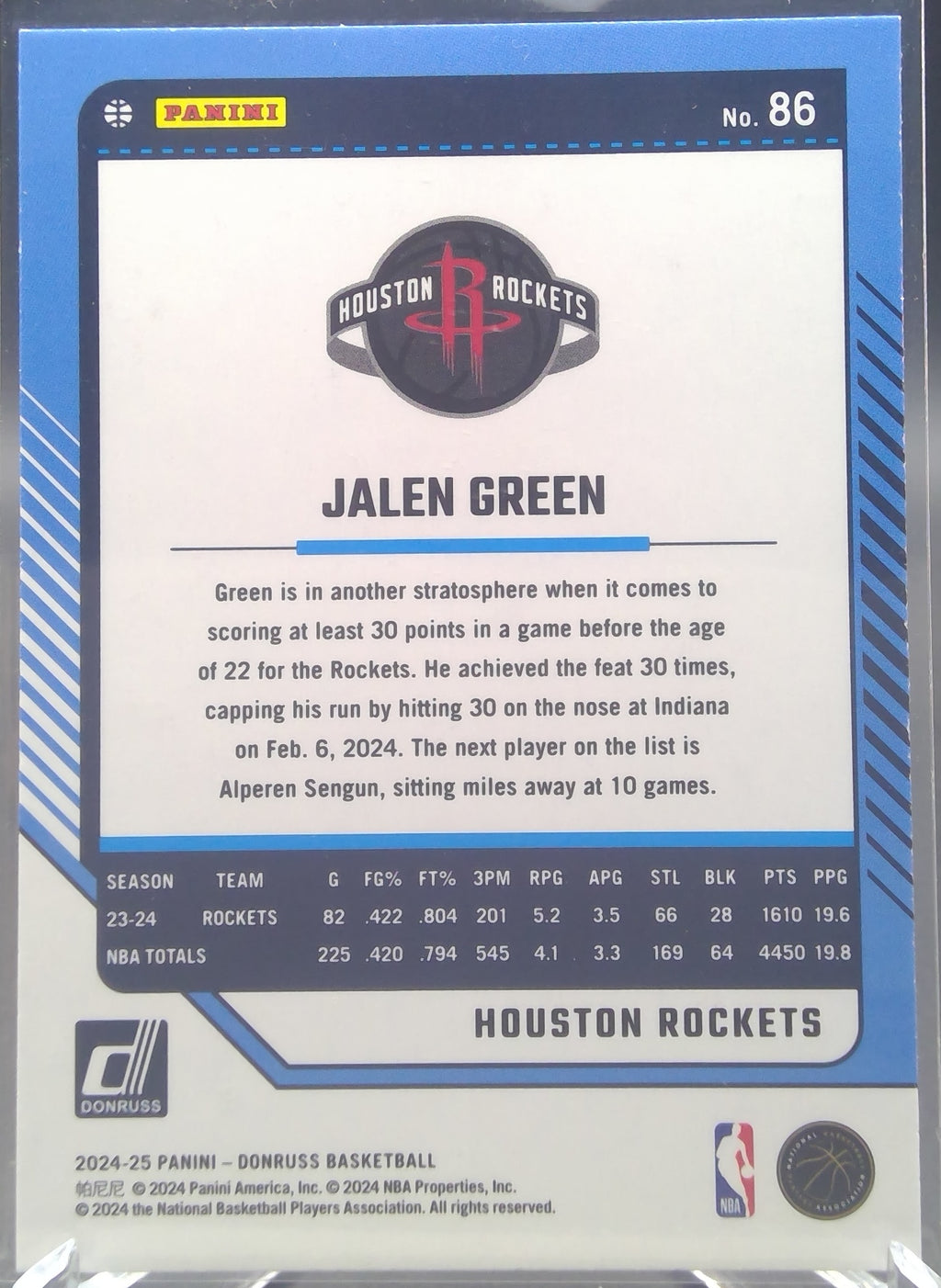 Jalen Green #86