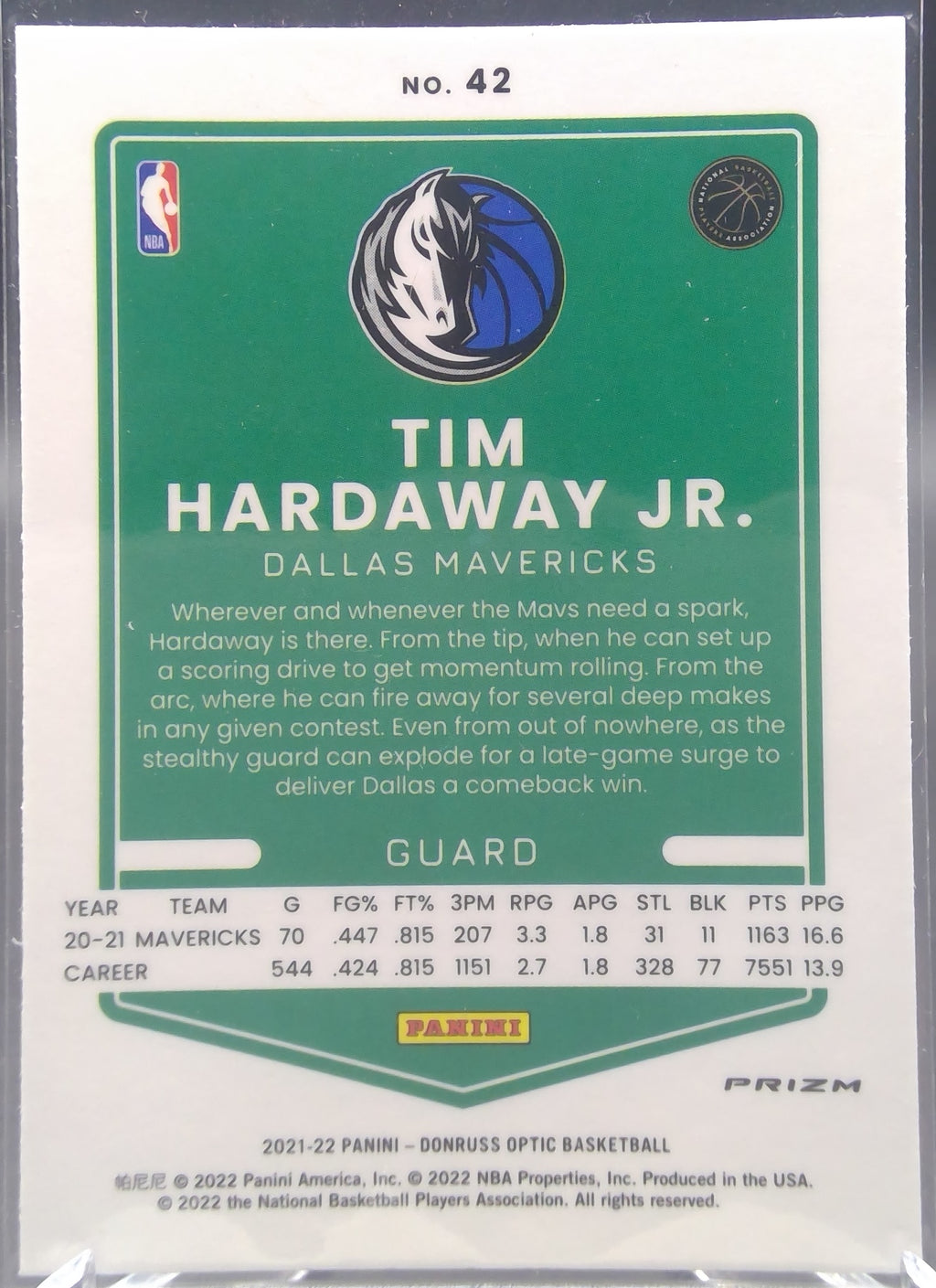 Tim Hardaway Jr. #42