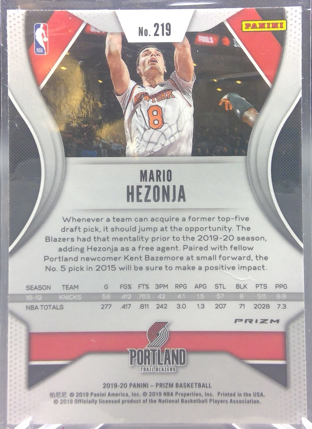 Mario Hezonja #219
