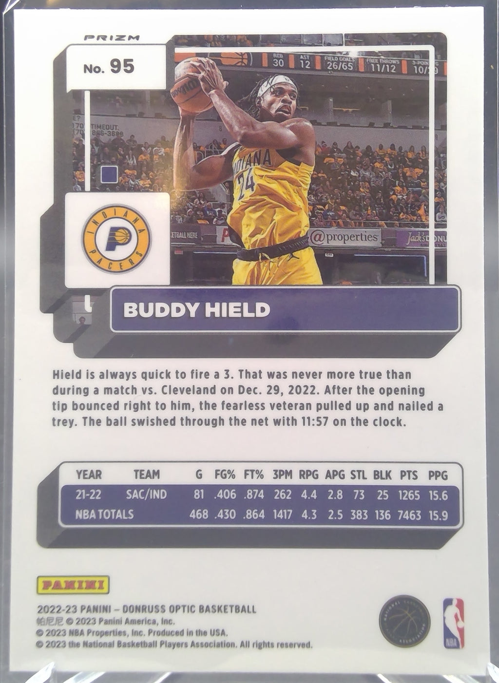 Buddy Hield #95