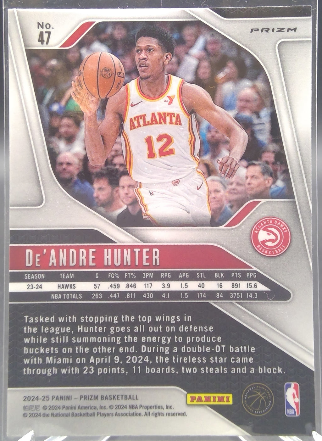 De'Andre Hunter #47