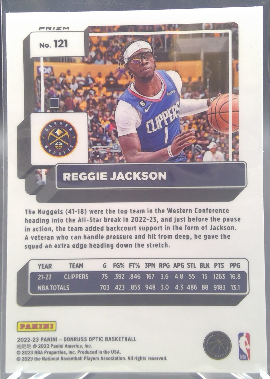 Reggie Jackson #121